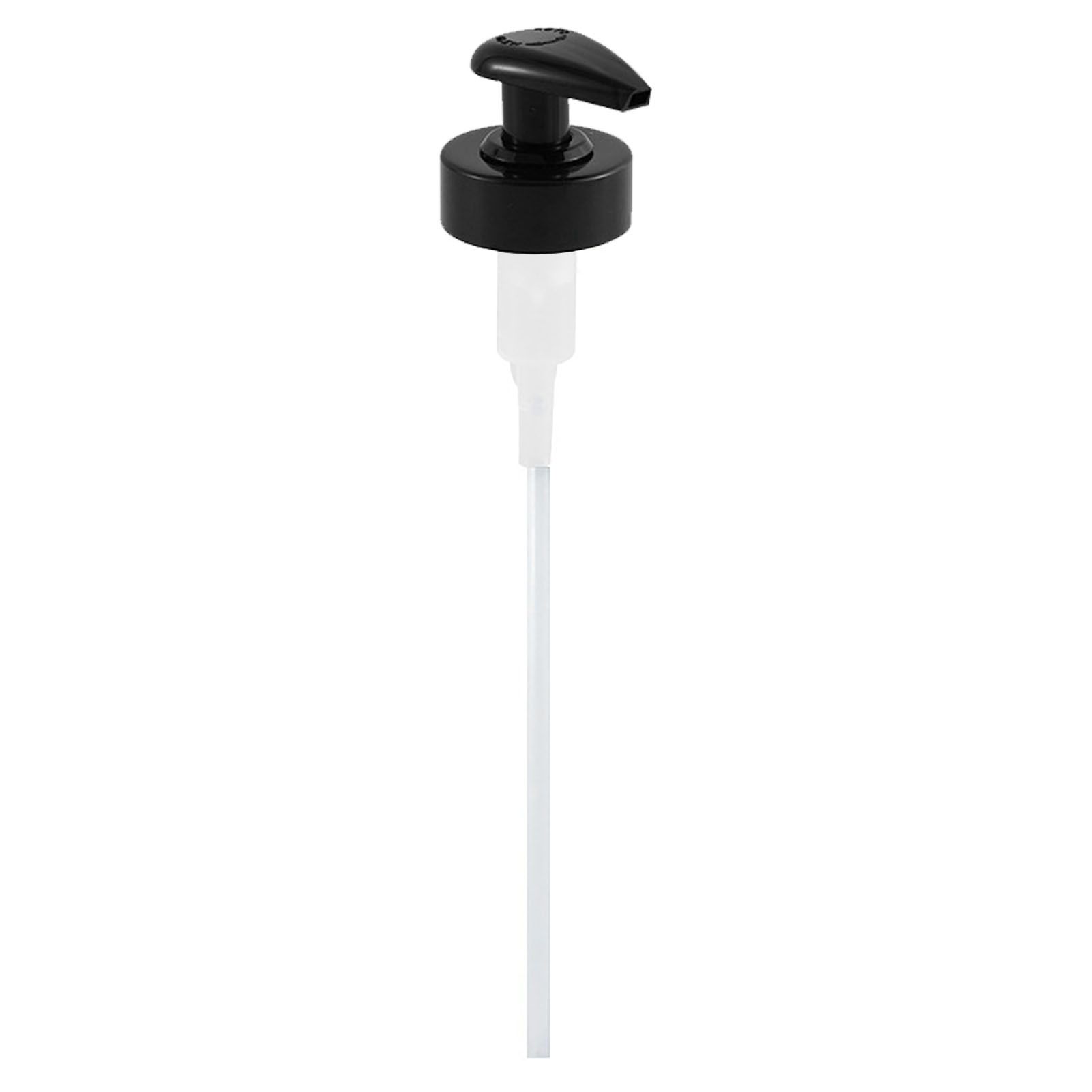 Gallon Pump Dispenser Condiment Bottle Pump Dispenser Plastic Kitchen Supplies for HouseholdBlack Caliber 3.4cm / 1.3in - Image 1