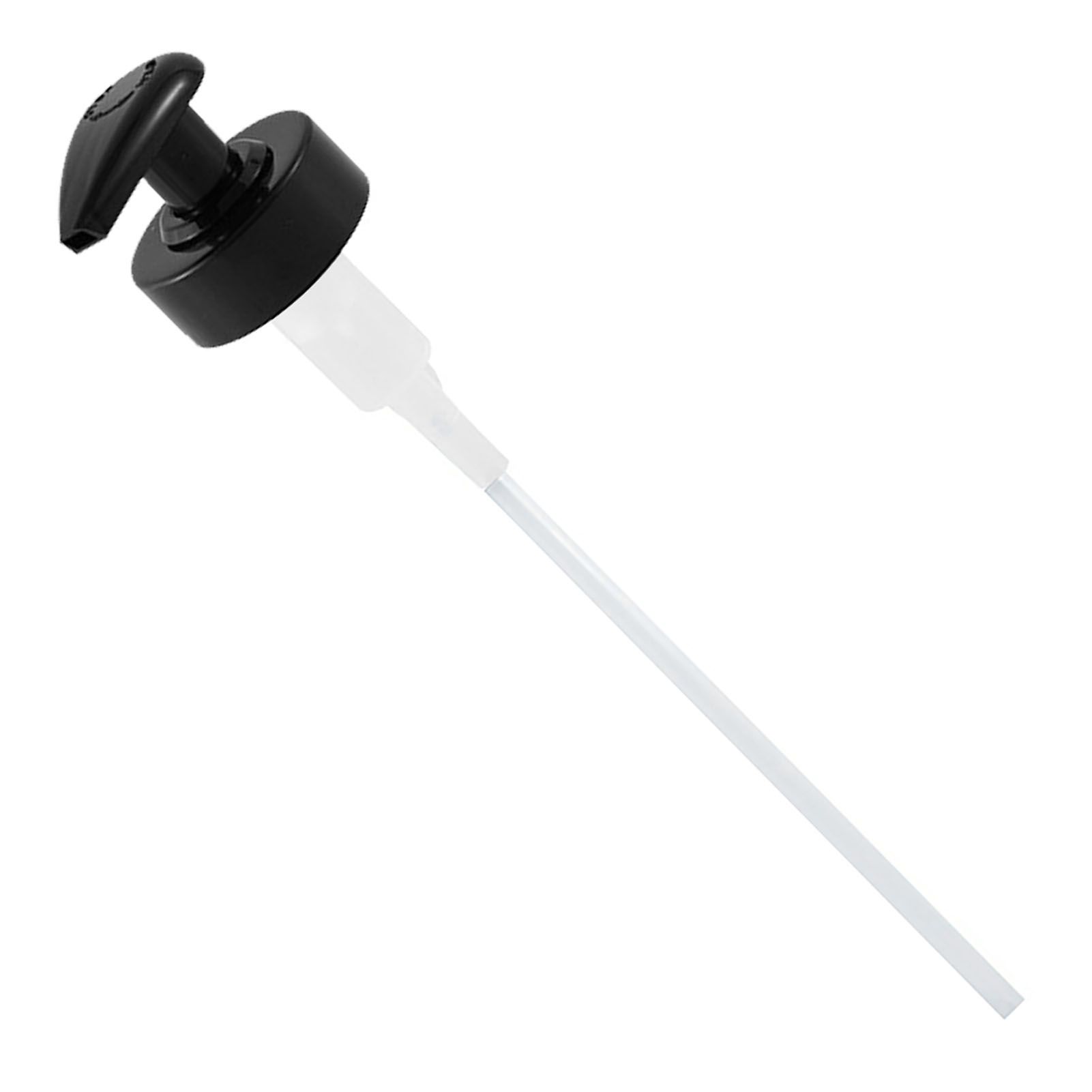 Gallon Pump Dispenser Condiment Bottle Pump Dispenser Plastic Kitchen Supplies for HouseholdBlack Caliber 3.4cm / 1.3in - Image 4