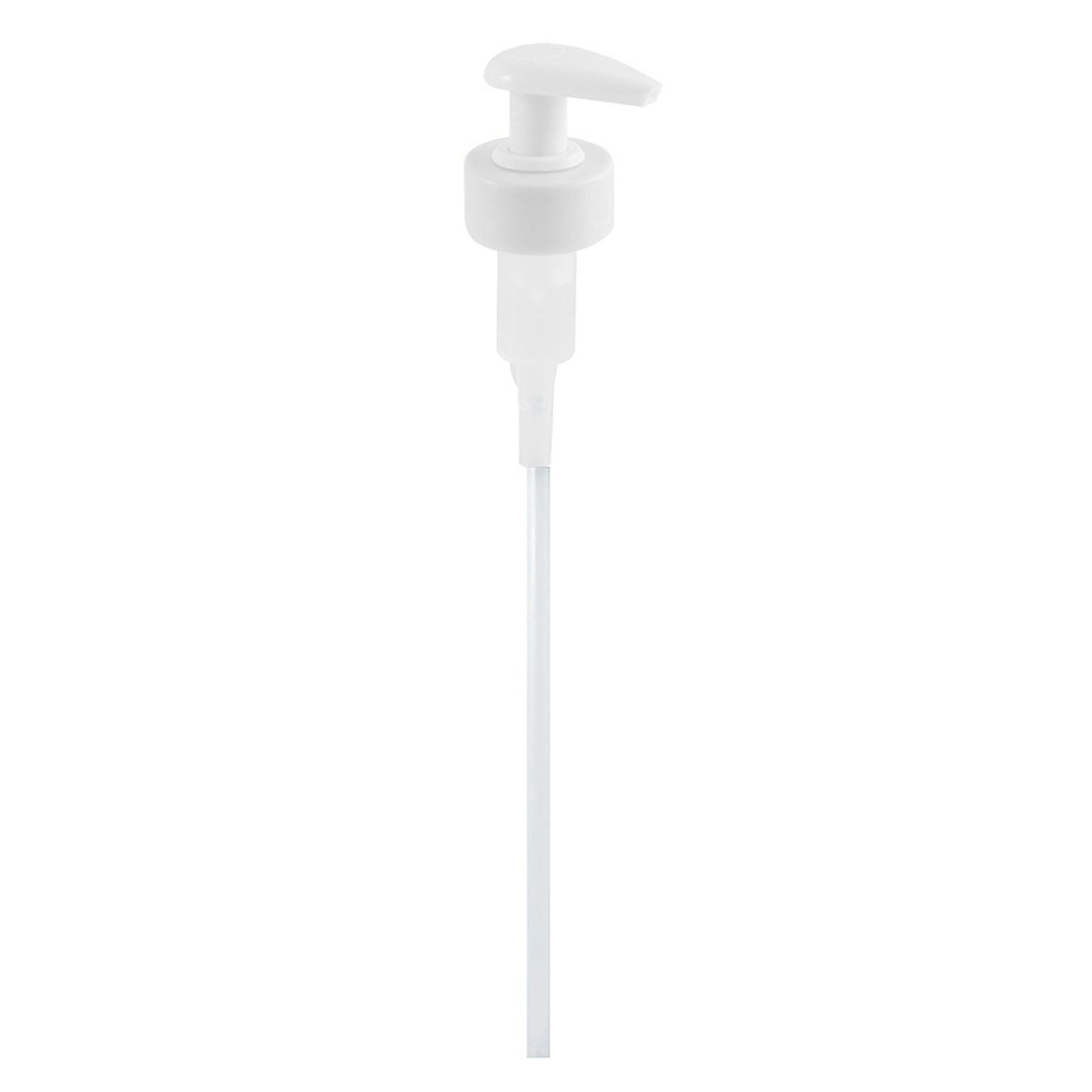 Gallon Pump Dispenser Condiment Bottle Pump Dispenser Plastic Kitchen Supplies for HouseholdWhite Caliber 2.9cm / 1.1in - Image 1