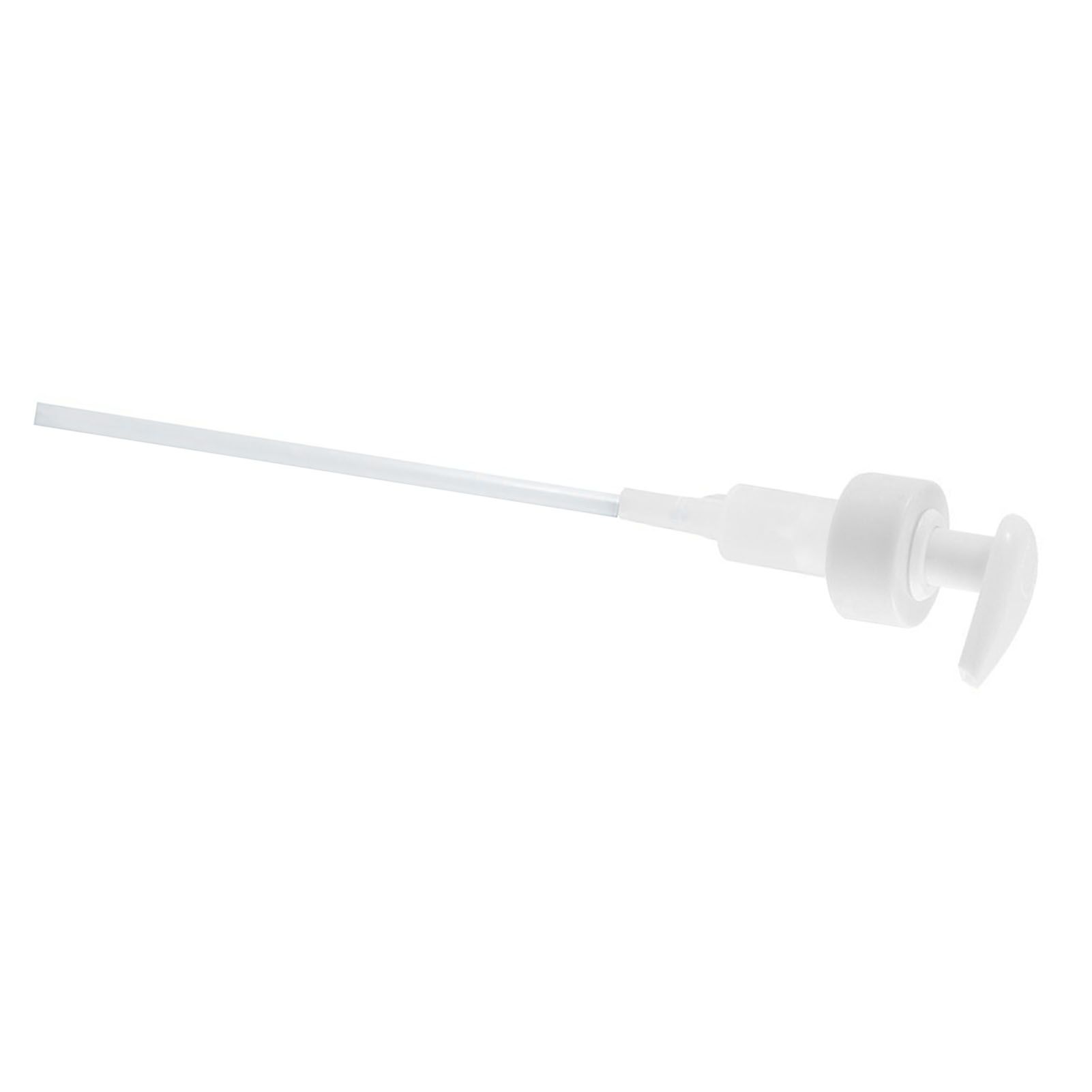 Gallon Pump Dispenser Condiment Bottle Pump Dispenser Plastic Kitchen Supplies for HouseholdWhite Caliber 2.9cm / 1.1in - Image 2