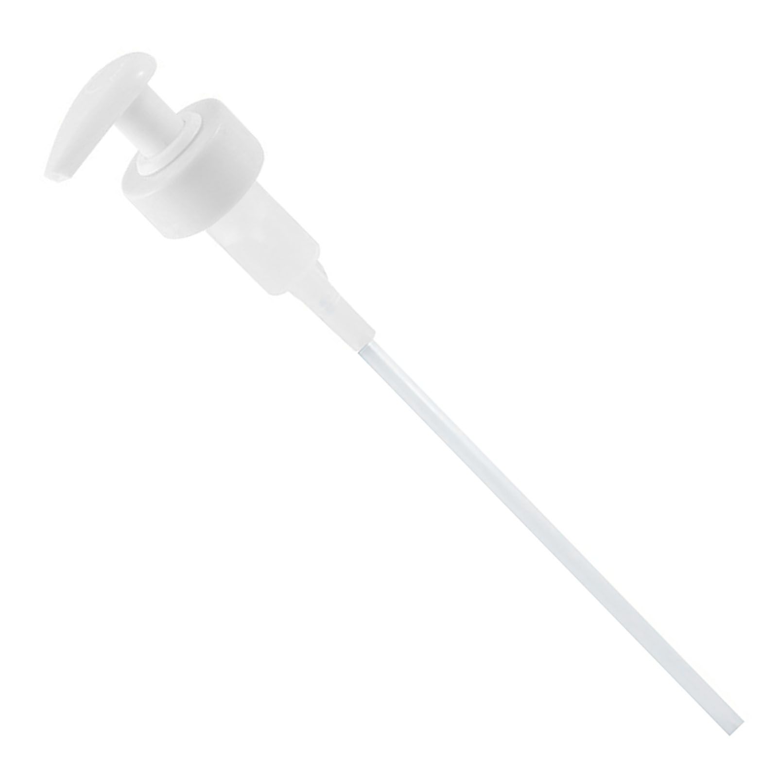 Gallon Pump Dispenser Condiment Bottle Pump Dispenser Plastic Kitchen Supplies for HouseholdWhite Caliber 2.9cm / 1.1in - Image 4