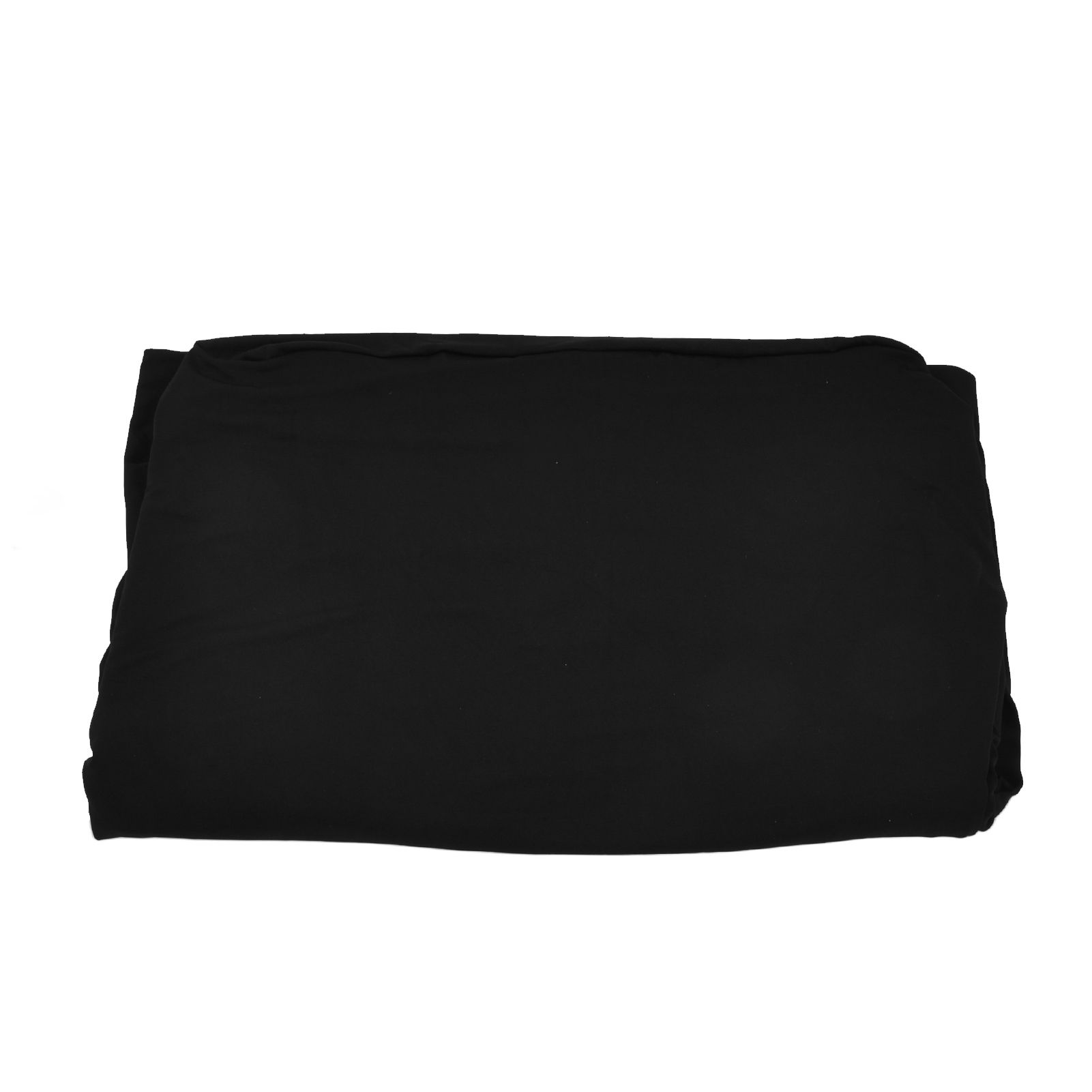 Table Cover Rectangular Wrinkle Resistant Washable Universal Black Stretch Tablecloth for Wedding Party ExhibitionBlack 8FT(244x76x76cm) - Image 2