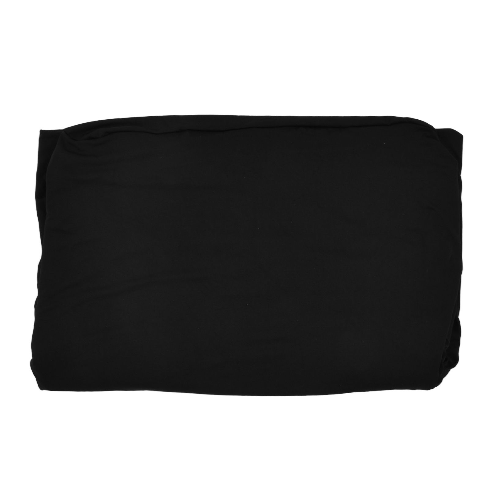 Table Cover Rectangular Wrinkle Resistant Washable Universal Black Stretch Tablecloth for Wedding Party ExhibitionBlack 8FT(244x76x76cm) - Image 6
