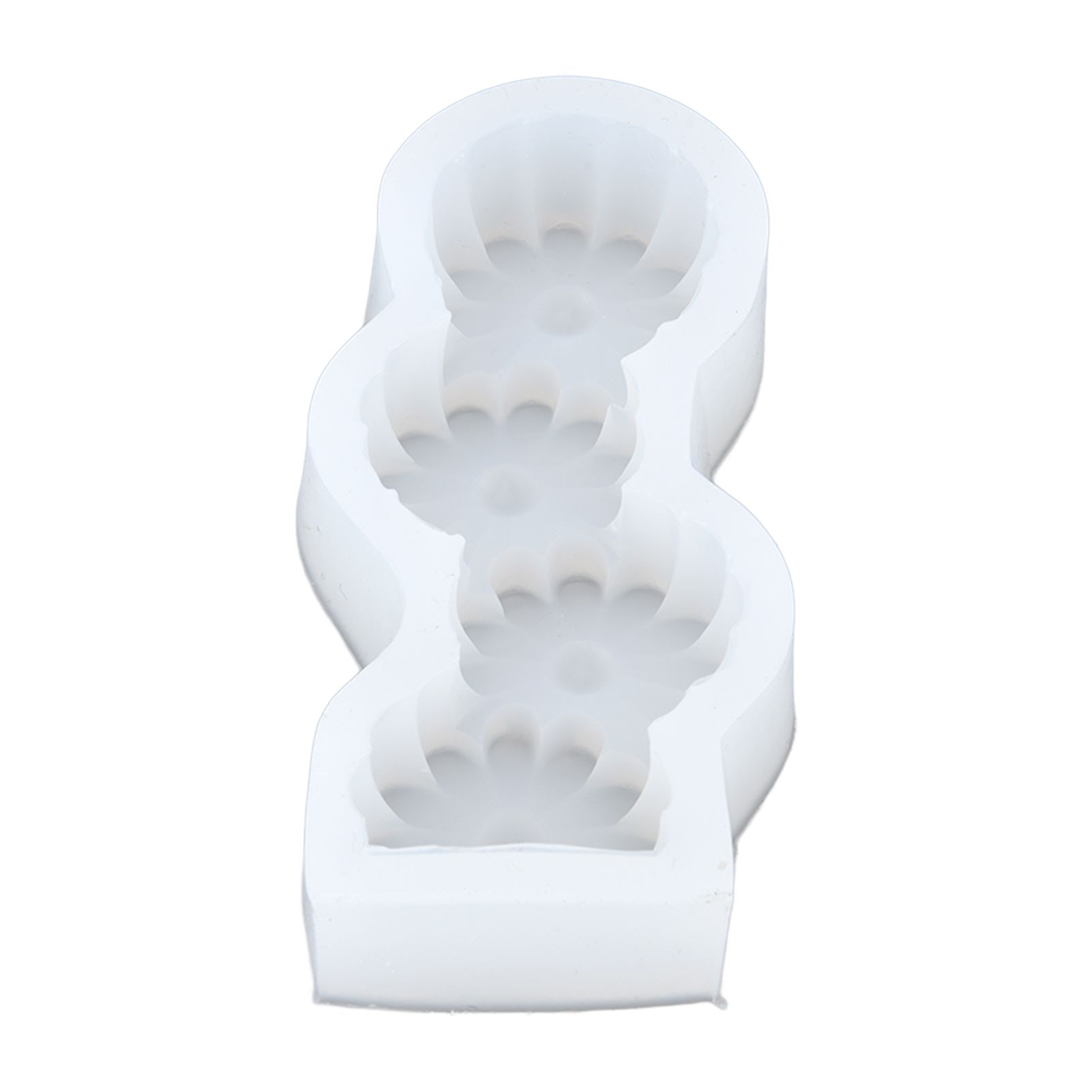 Candle Molds Silicone Easy Demoulding Food Grade Silicone DIY Chocolate Cake Mould for DIY Crafts Home DecorationDaisy - Image 1