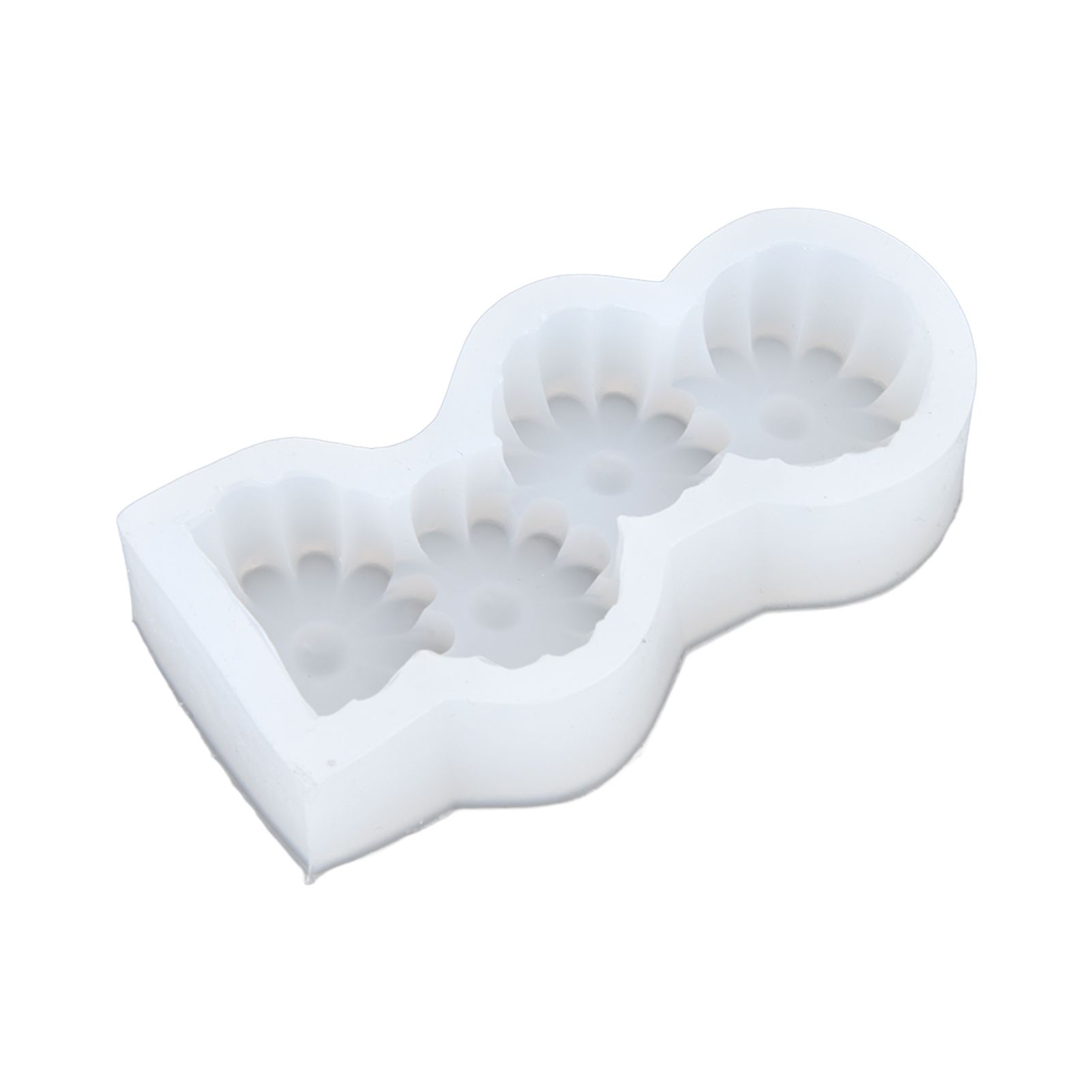 Candle Molds Silicone Easy Demoulding Food Grade Silicone DIY Chocolate Cake Mould for DIY Crafts Home DecorationDaisy - Image 2