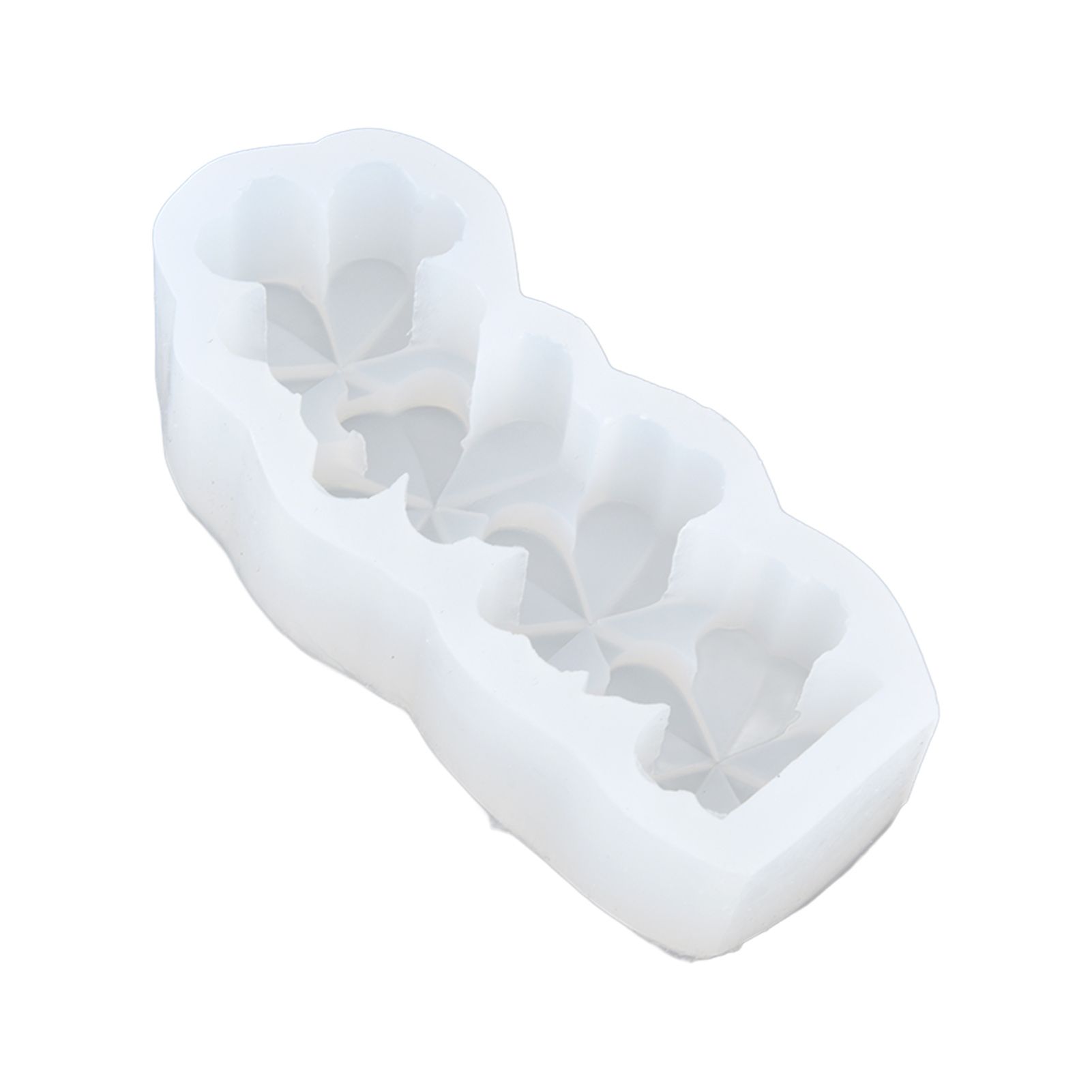 Candle Molds Silicone Easy Demoulding Food Grade Silicone DIY Chocolate Cake Mould for DIY Crafts Home DecorationFour Leaf Clover - Image 3
