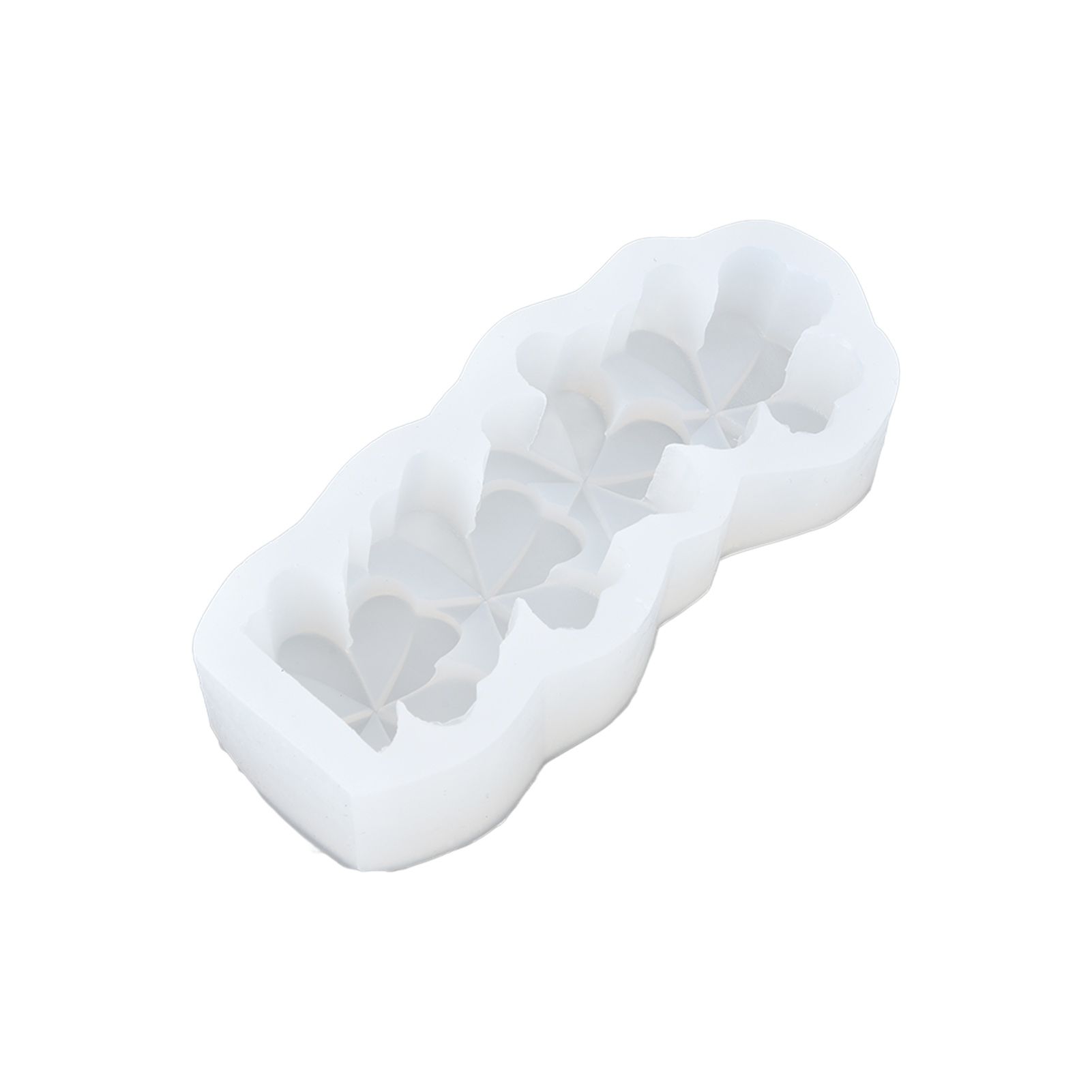 Candle Molds Silicone Easy Demoulding Food Grade Silicone DIY Chocolate Cake Mould for DIY Crafts Home DecorationFour Leaf Clover - Image 4