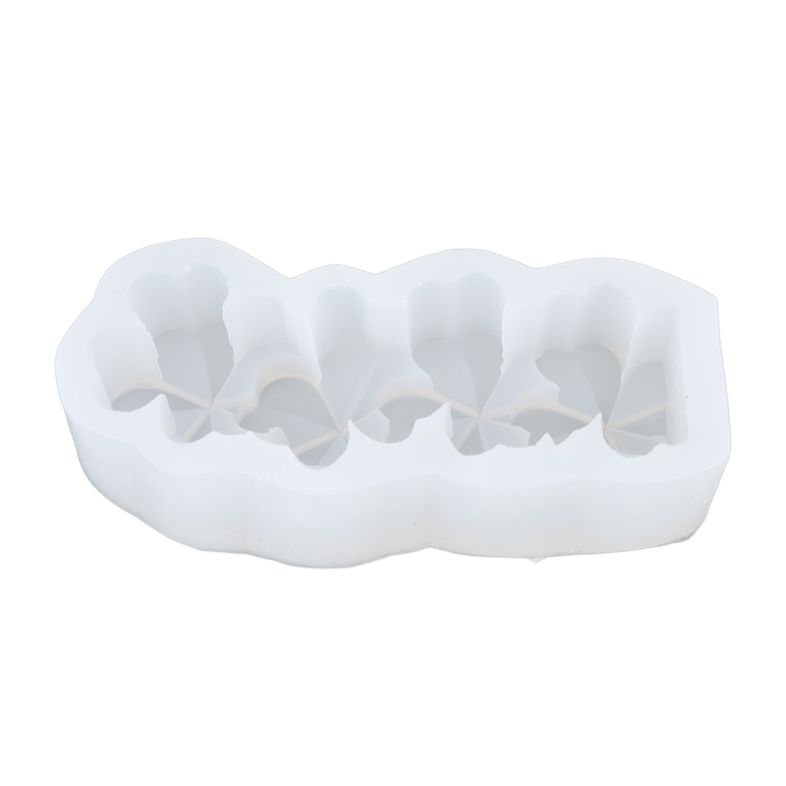 Candle Molds Silicone Easy Demoulding Food Grade Silicone DIY Chocolate Cake Mould for DIY Crafts Home DecorationFour Leaf Clover - Image 6