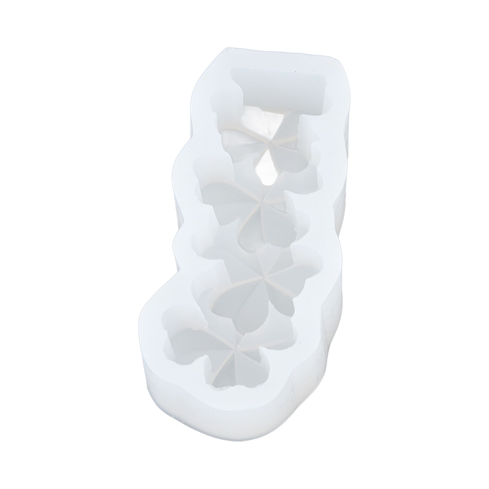 Candle Molds Silicone Easy Demoulding Food Grade Silicone DIY Chocolate Cake Mould for DIY Crafts Home DecorationFour Leaf Clover - Image 7