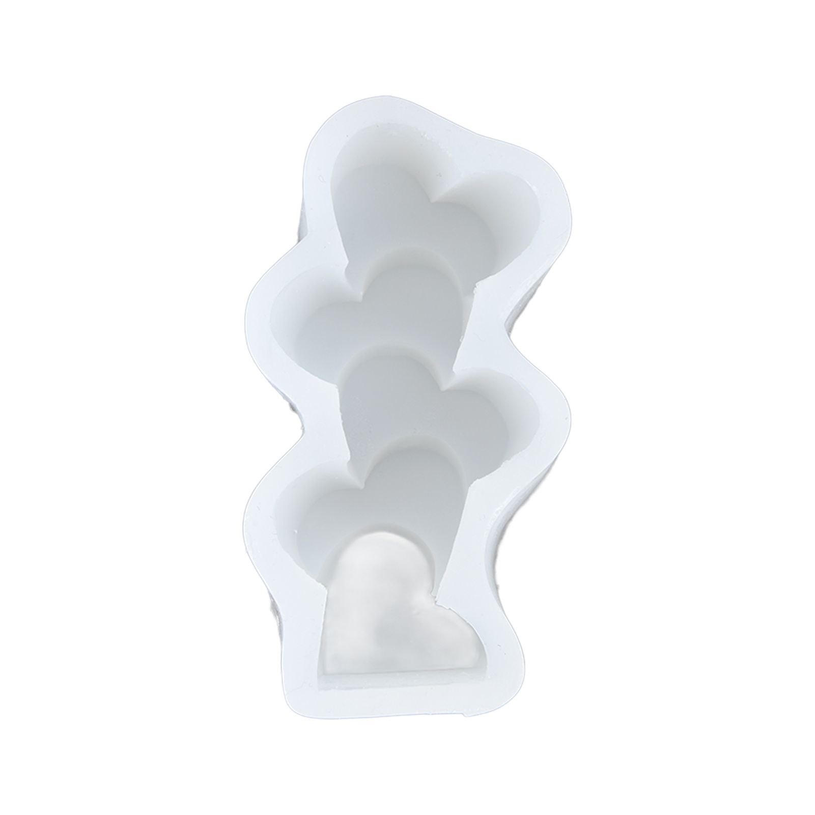 Candle Molds Silicone Easy Demoulding Food Grade Silicone DIY Chocolate Cake Mould for DIY Crafts Home DecorationLove Heart - Image 3