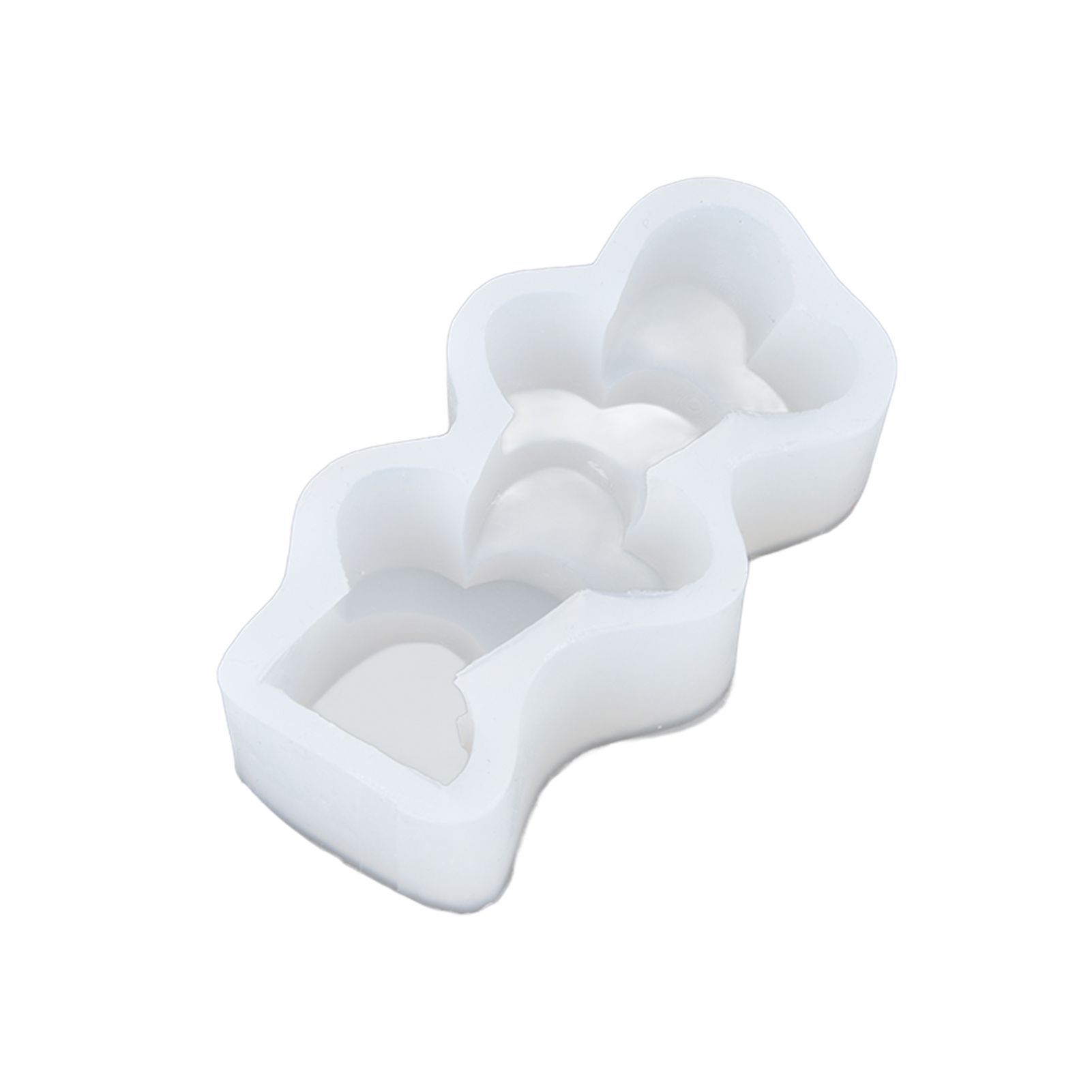 Candle Molds Silicone Easy Demoulding Food Grade Silicone DIY Chocolate Cake Mould for DIY Crafts Home DecorationLove Heart - Image 4