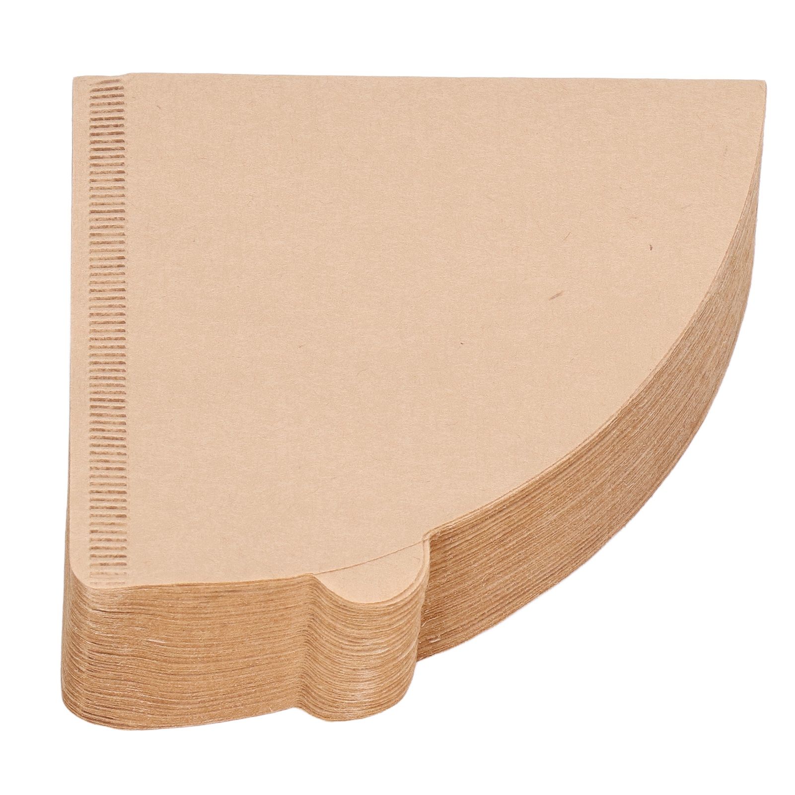 100PCS Coffee Filter Paper Cone Shaped Disposable Coffee Strainer Paper Natural Filter Paper AccessoryV60 12x11.6x4 cm / 4.7x4.6x1.6 In - Image 4