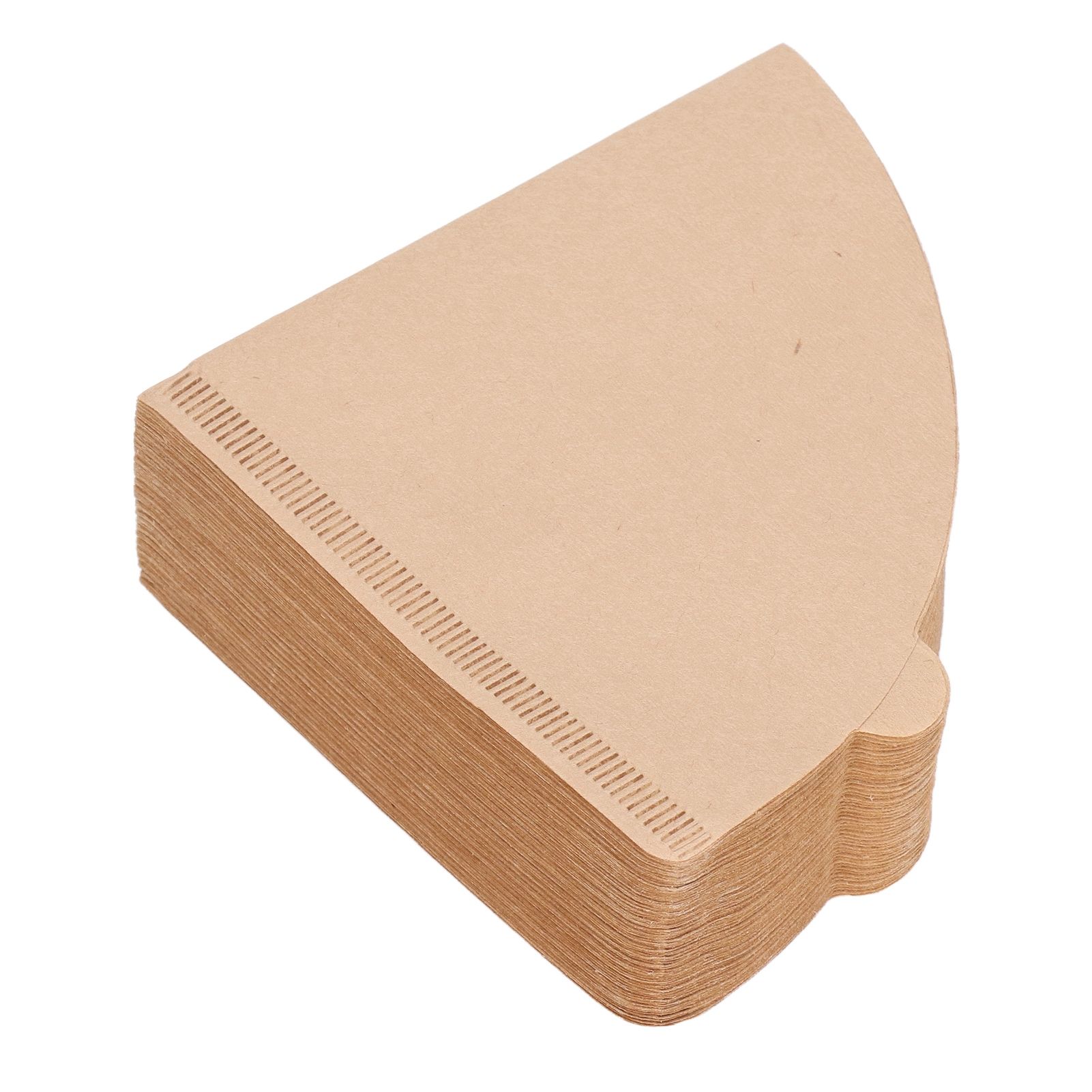100PCS Coffee Filter Paper Cone Shaped Disposable Coffee Strainer Paper Natural Filter Paper AccessoryV60 12x11.6x4 cm / 4.7x4.6x1.6 In - Image 6