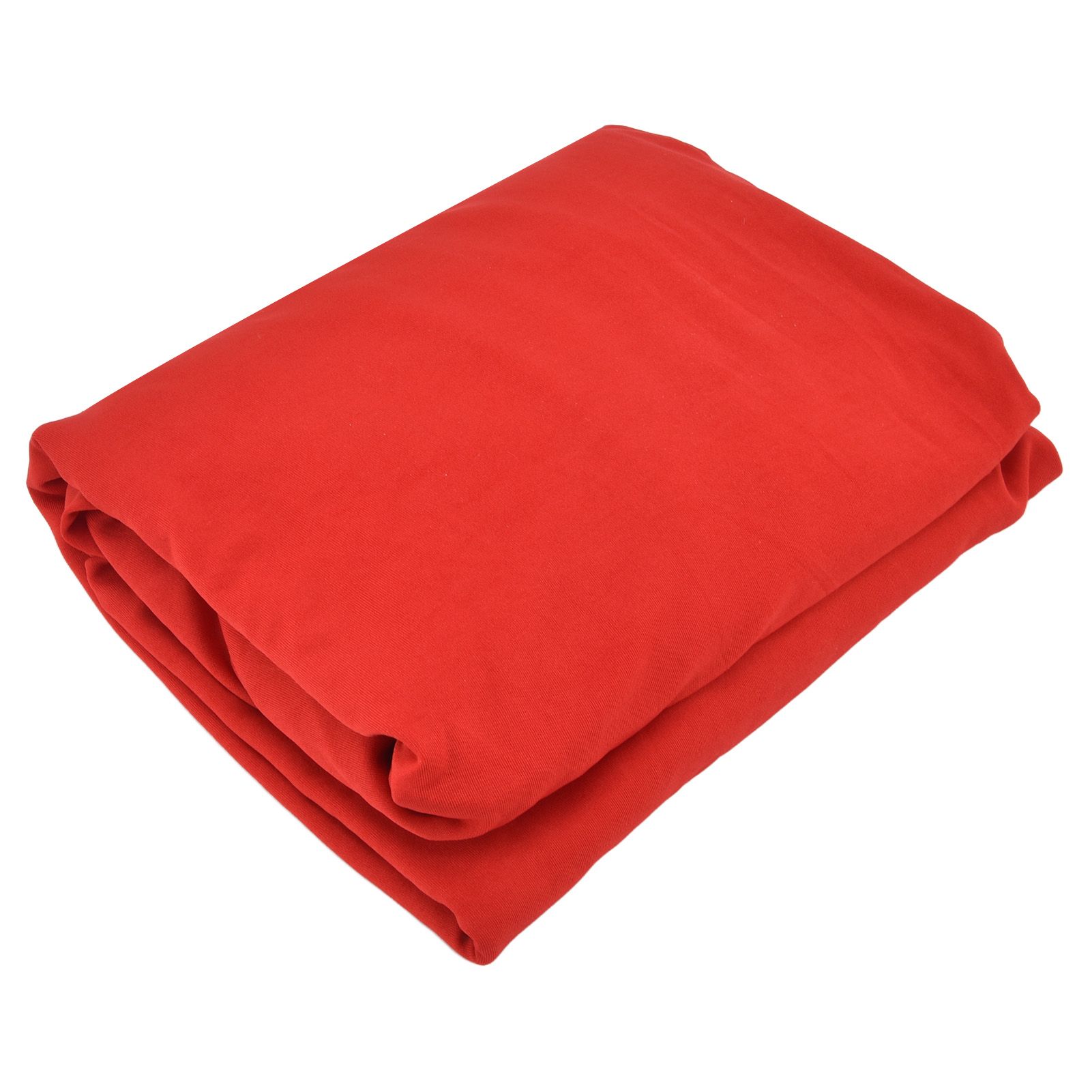 Stretch Spandex Table Cover Good Elasticity Washable Reusable Red Stretchable Tablecloth with 4 Pockets for Wedding Party8FT(244x76x76cm) - Image 8