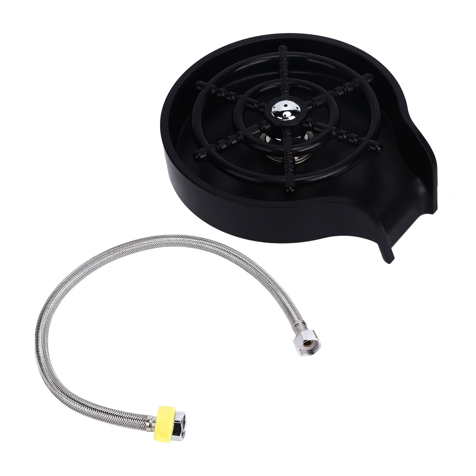 Cup Washer G1/2 Interface Quick Cleaning Detachable Kitchen Hotel Bar Wash Basin Press Glass Rinser for Bar Club Cup Washer with Hose - Image 3