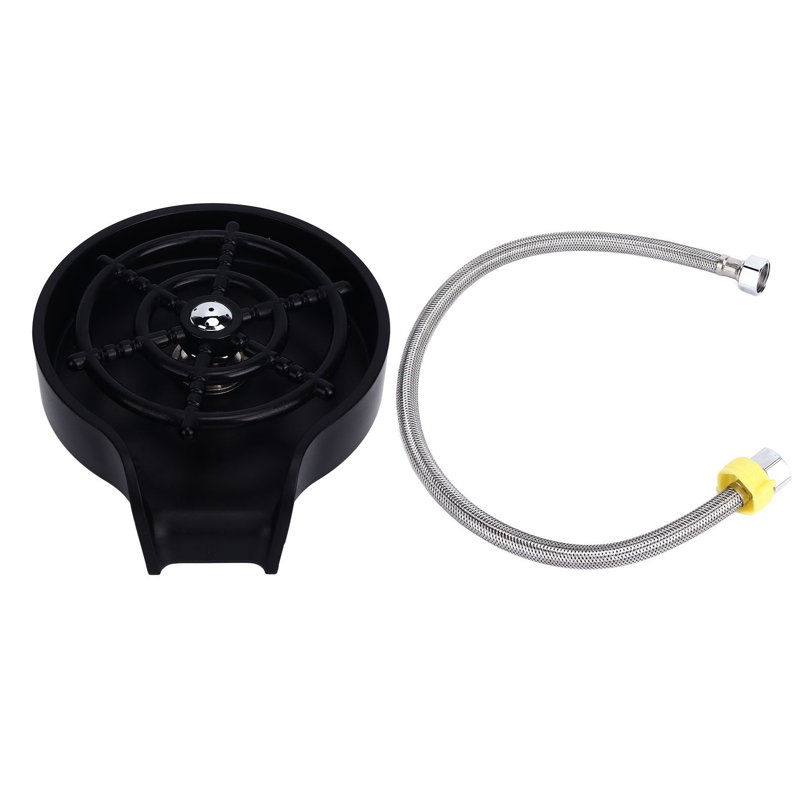 Cup Washer G1/2 Interface Quick Cleaning Detachable Kitchen Hotel Bar Wash Basin Press Glass Rinser for Bar Club Cup Washer with Hose - Image 5
