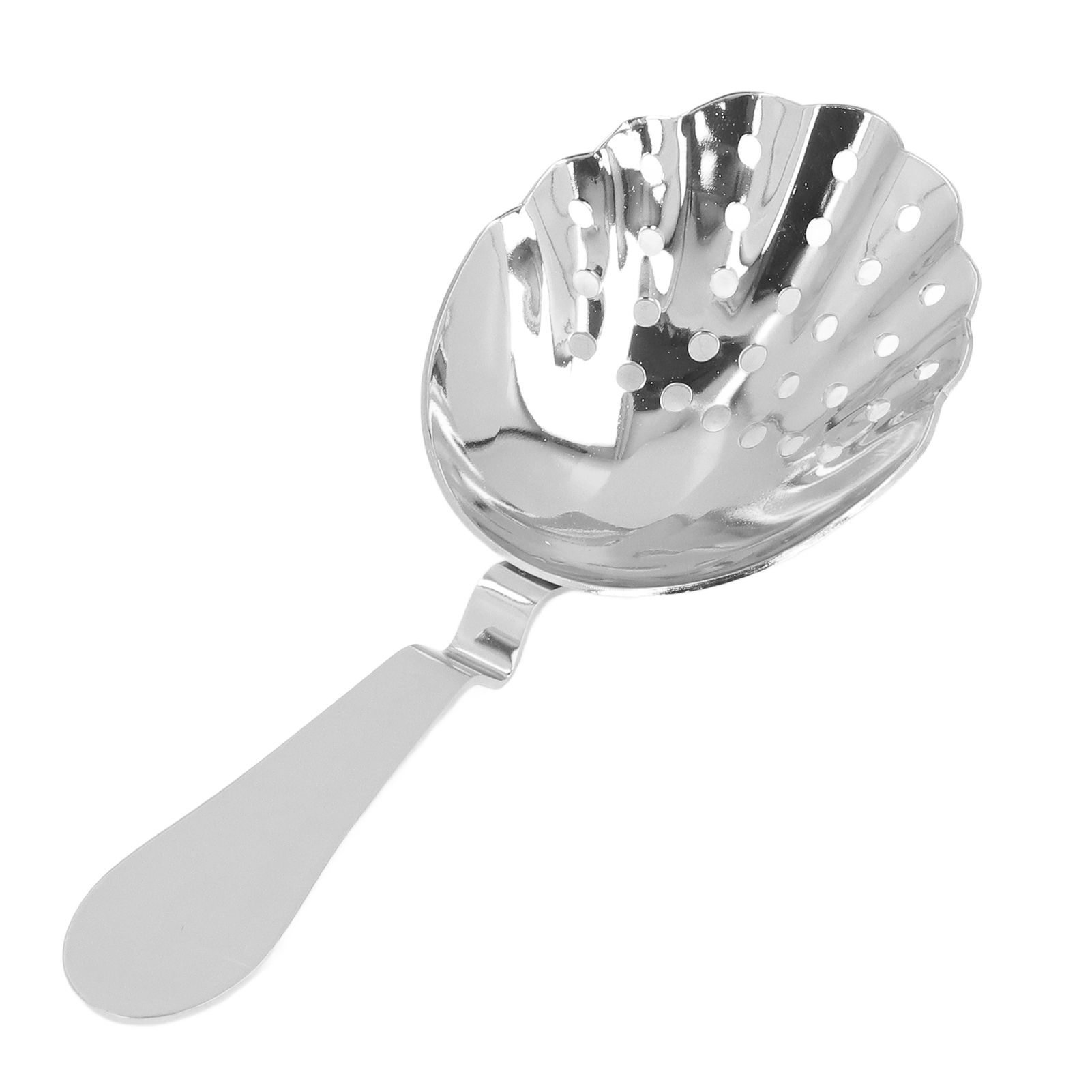 Cocktail Strainer Anti Rust Efficient Filtering Stainless Steel Strainer Bar Tool for Home Mini Bars Clubs Restaurants Silver - Image 1