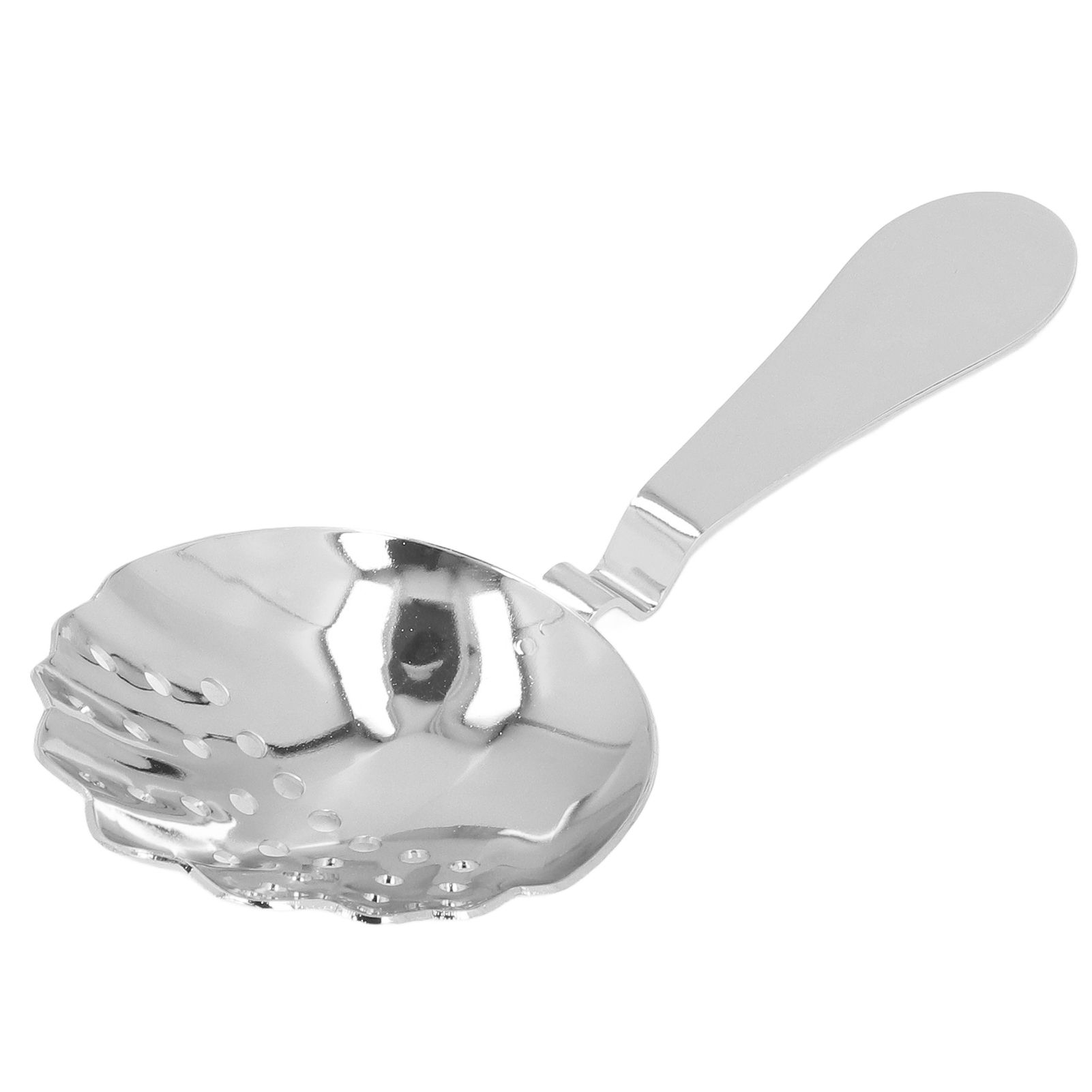 Cocktail Strainer Anti Rust Efficient Filtering Stainless Steel Strainer Bar Tool for Home Mini Bars Clubs Restaurants Silver - Image 2