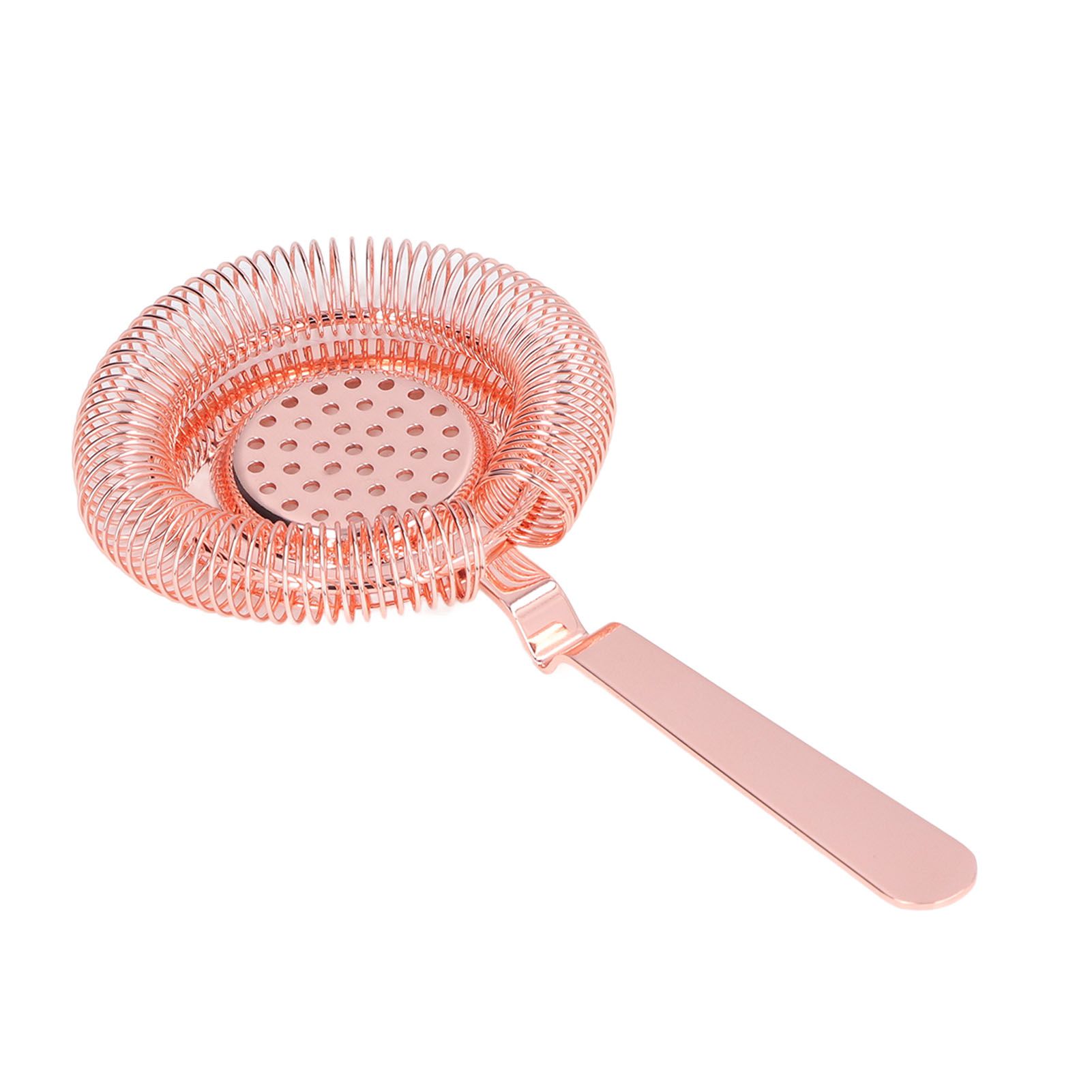 Bar Strainer Fine Filtering Professional Stainless Steel Cocktail Strainer for Bartending Restaurant Party Rose Golden - Image 5