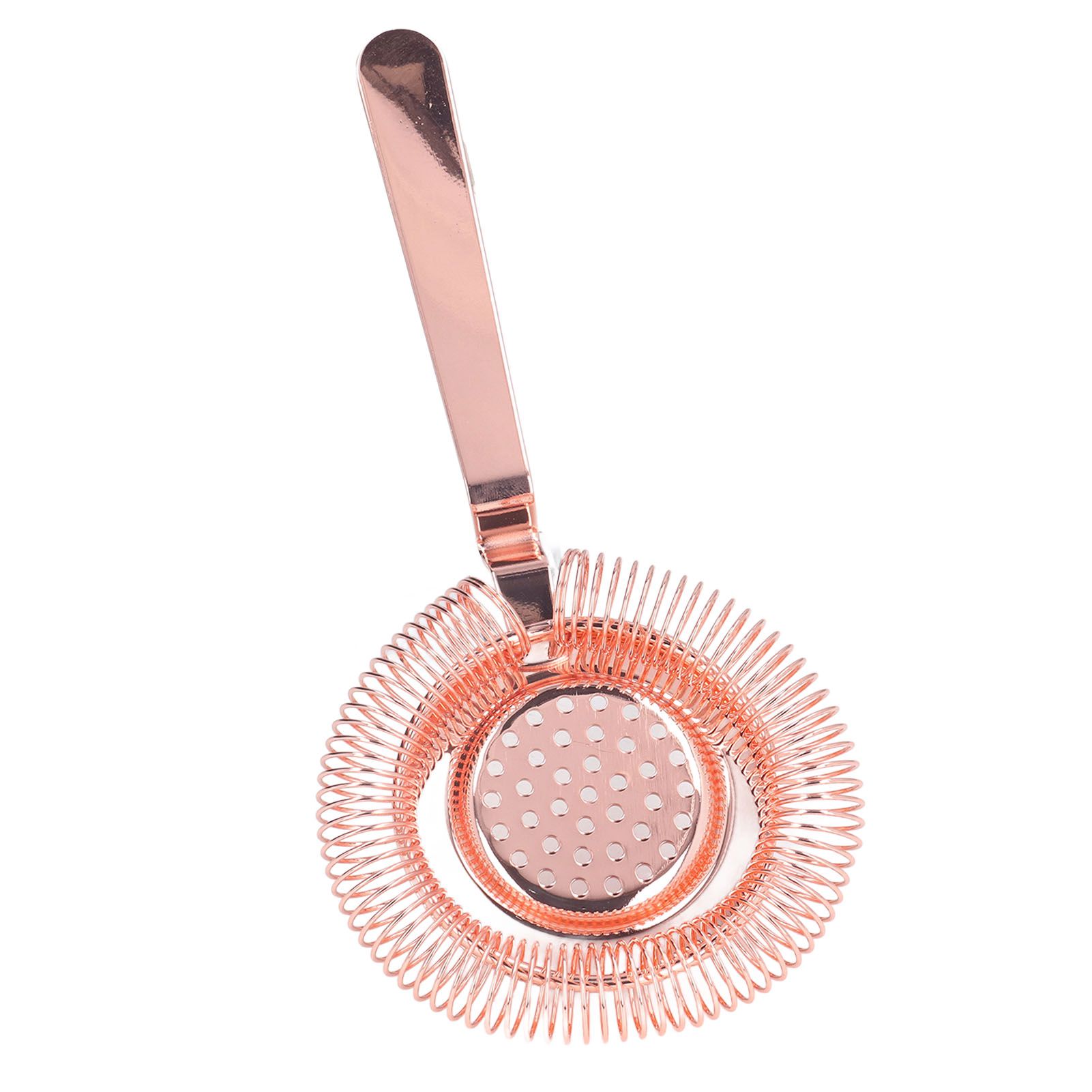 Bar Strainer Fine Filtering Professional Stainless Steel Cocktail Strainer for Bartending Restaurant Party Rose Golden - Image 6