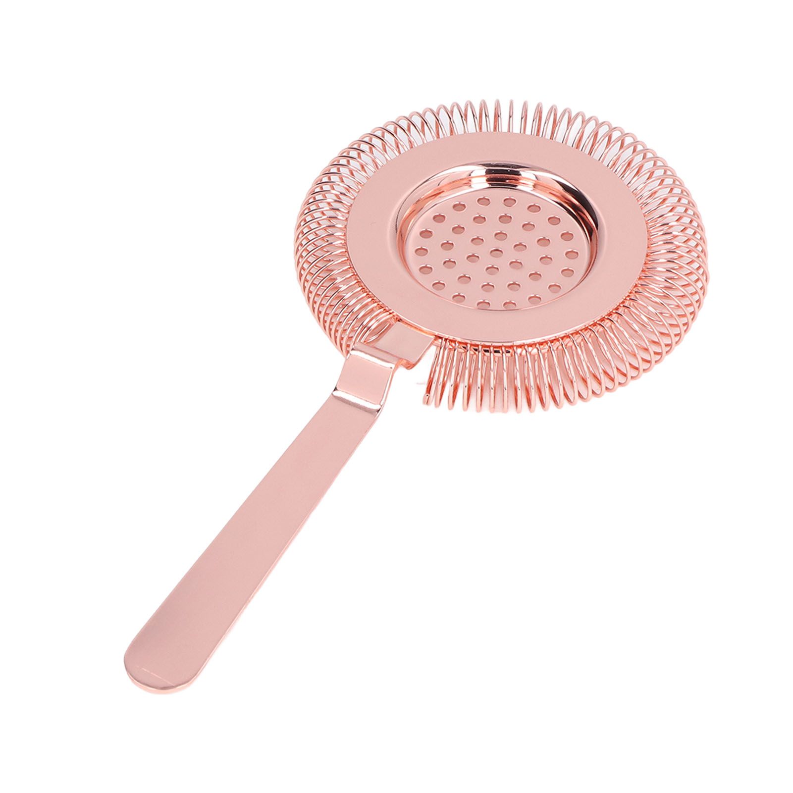 Bar Strainer Fine Filtering Professional Stainless Steel Cocktail Strainer for Bartending Restaurant Party Rose Golden - Image 7