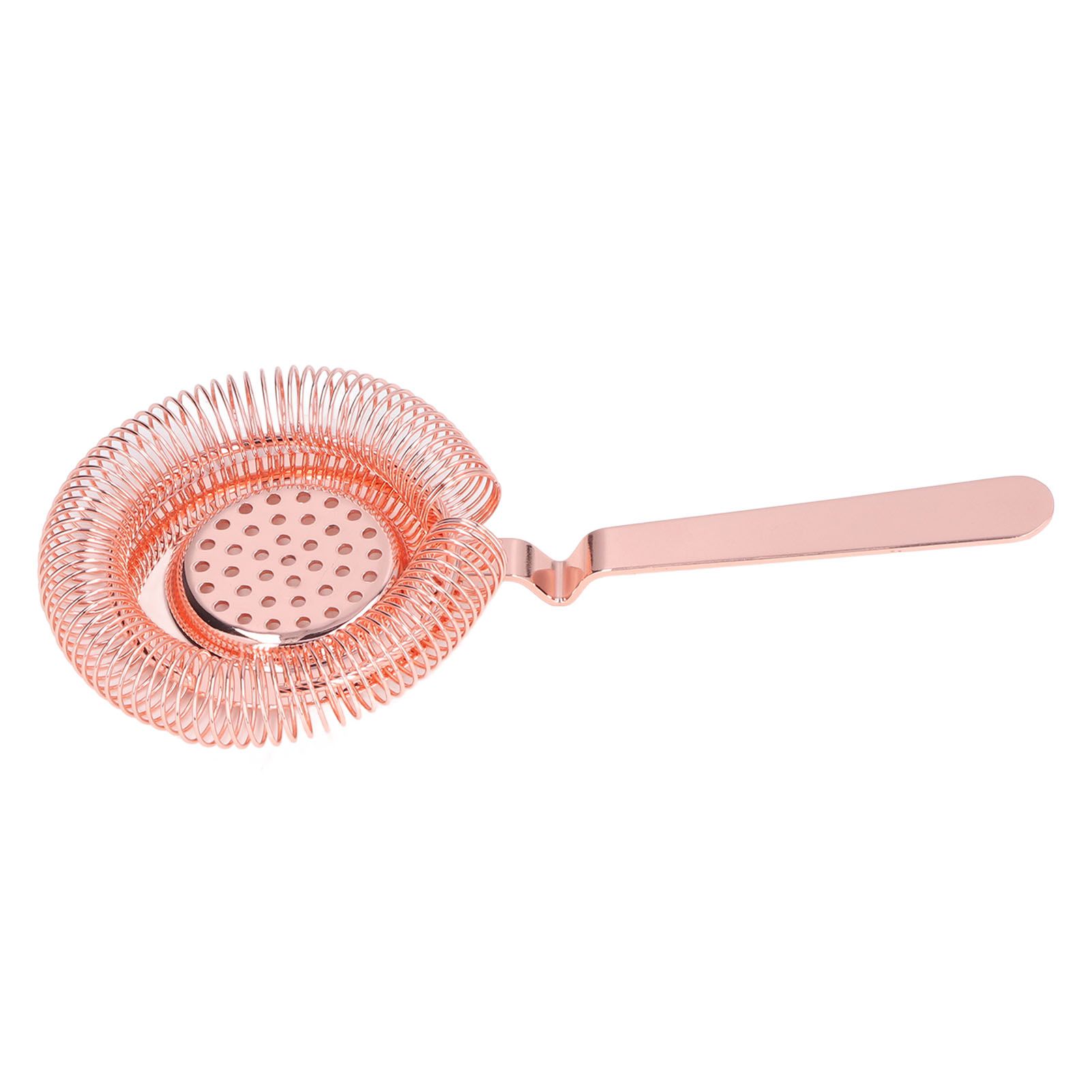 Bar Strainer Fine Filtering Professional Stainless Steel Cocktail Strainer for Bartending Restaurant Party Rose Golden - Image 8