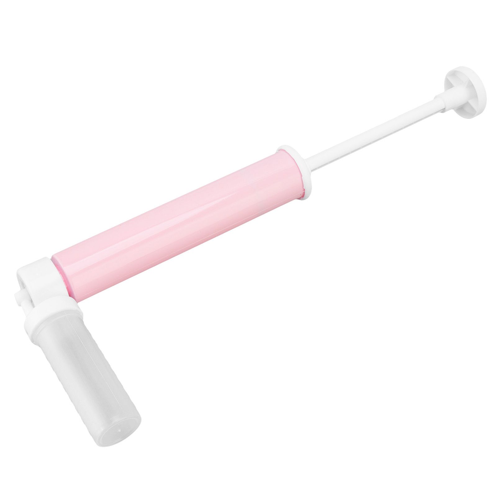 Manual Cake Airbrush DIY Multiple Colors Leakage Proof Plastic Cake Airbrush Pump with Transparent Tank for Cake Pink - Image 3