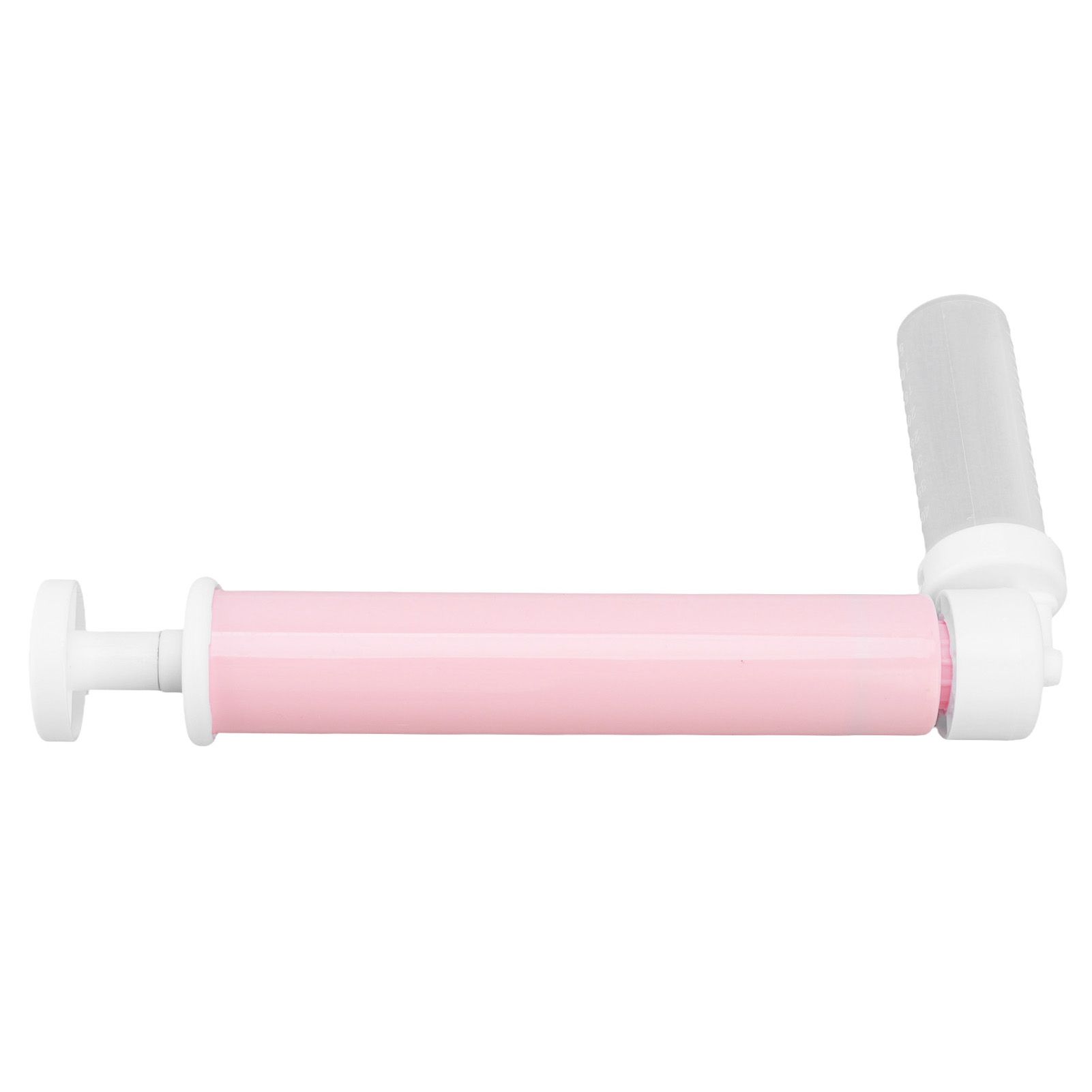 Manual Cake Airbrush DIY Multiple Colors Leakage Proof Plastic Cake Airbrush Pump with Transparent Tank for Cake Pink - Image 4