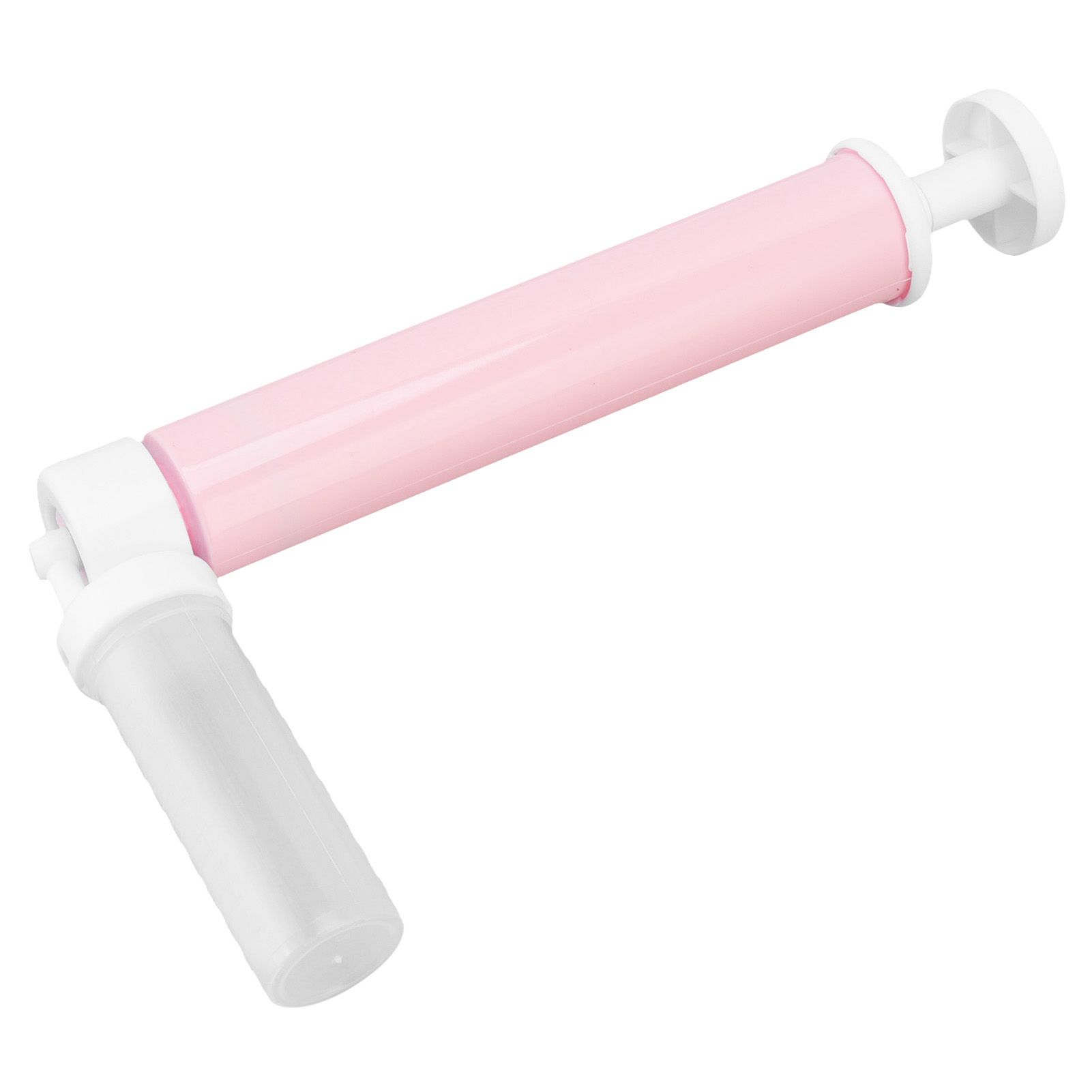 Manual Cake Airbrush DIY Multiple Colors Leakage Proof Plastic Cake Airbrush Pump with Transparent Tank for Cake Pink - Image 7