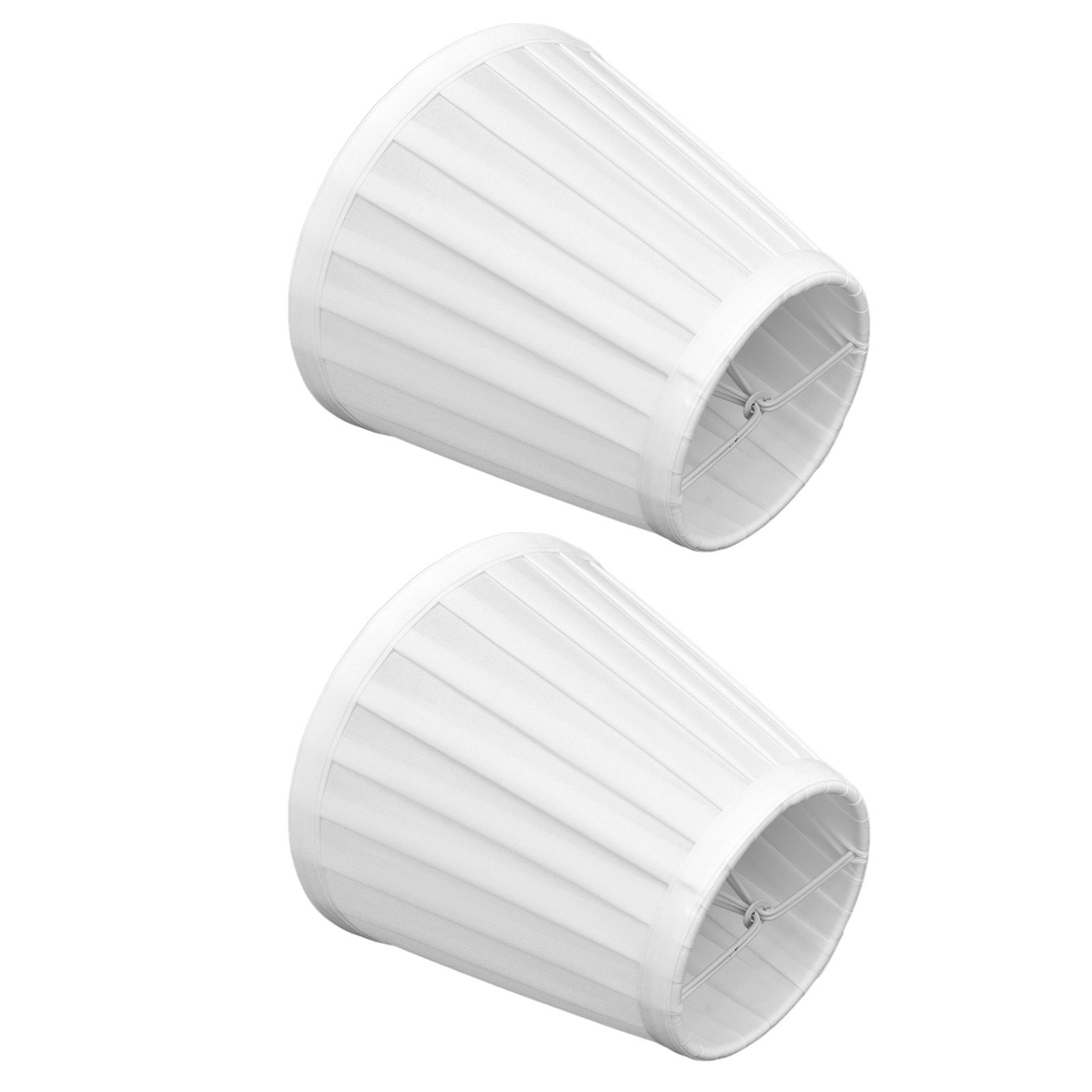 2 Pcs Double Small Lamp Shade Clip On Bulb Comfortable Material Barrel Fabric Lampshade for Table Chandelier Wall LampPX07 - Image 6