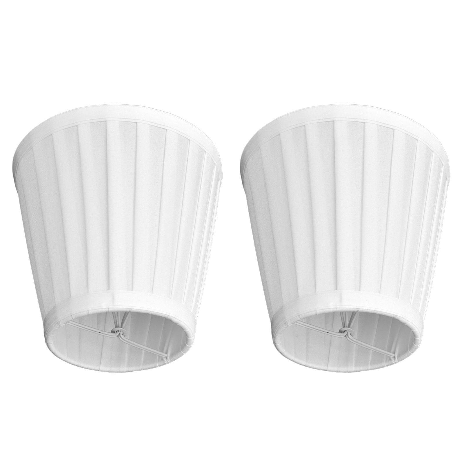 2 Pcs Double Small Lamp Shade Clip On Bulb Comfortable Material Barrel Fabric Lampshade for Table Chandelier Wall LampPX07 - Image 8
