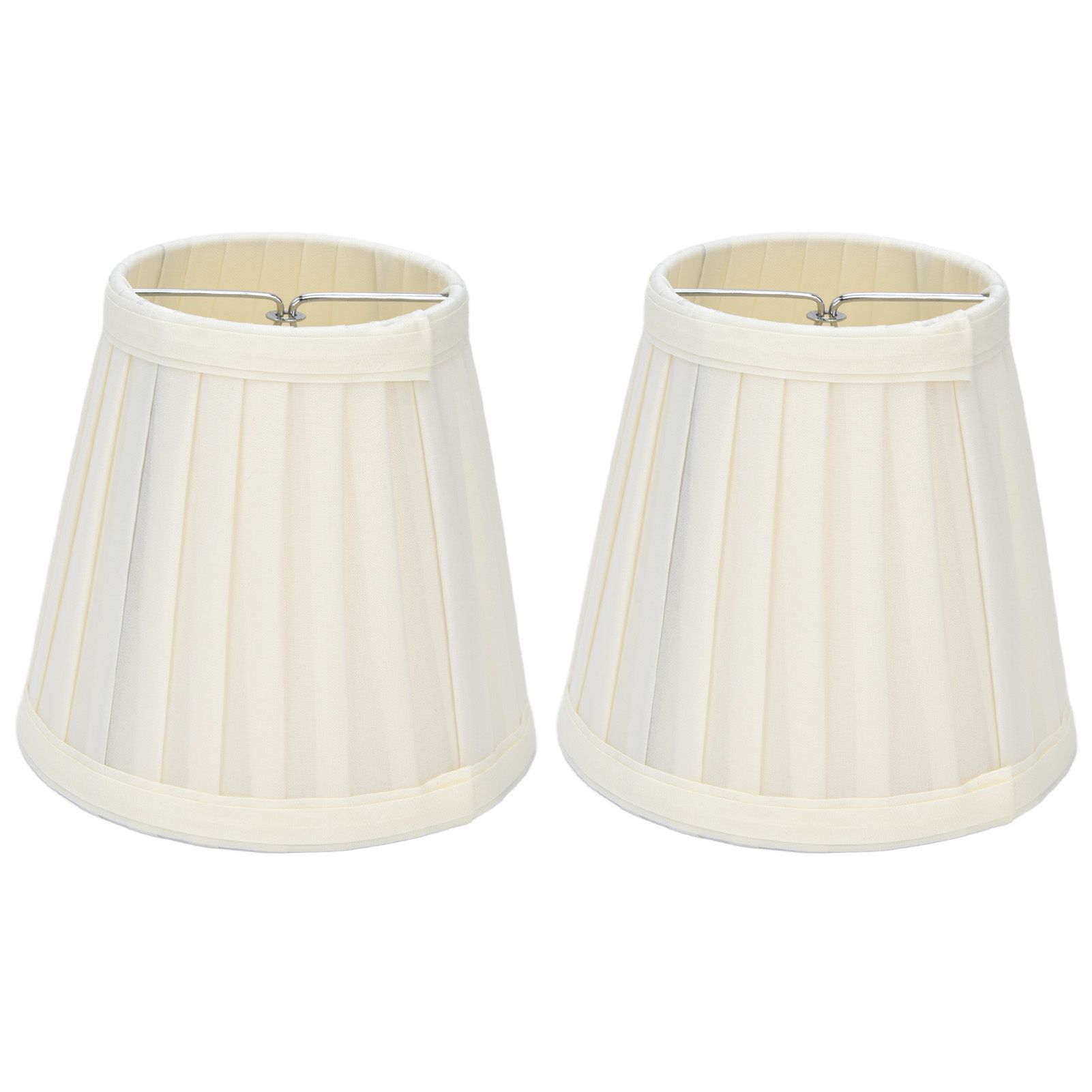 2 Pcs Double Small Lamp Shade Clip On Bulb Comfortable Material Barrel Fabric Lampshade for Table Chandelier Wall LampPX30 - Image 7