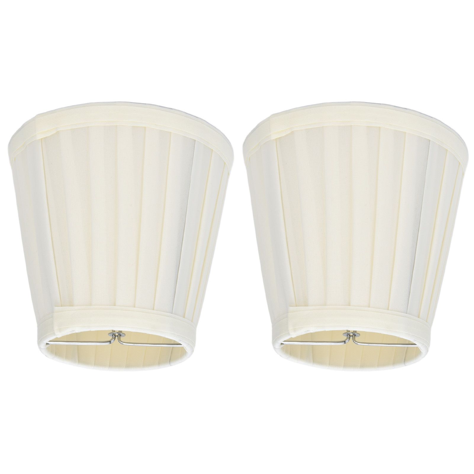 2 Pcs Double Small Lamp Shade Clip On Bulb Comfortable Material Barrel Fabric Lampshade for Table Chandelier Wall LampPX30 - Image 8