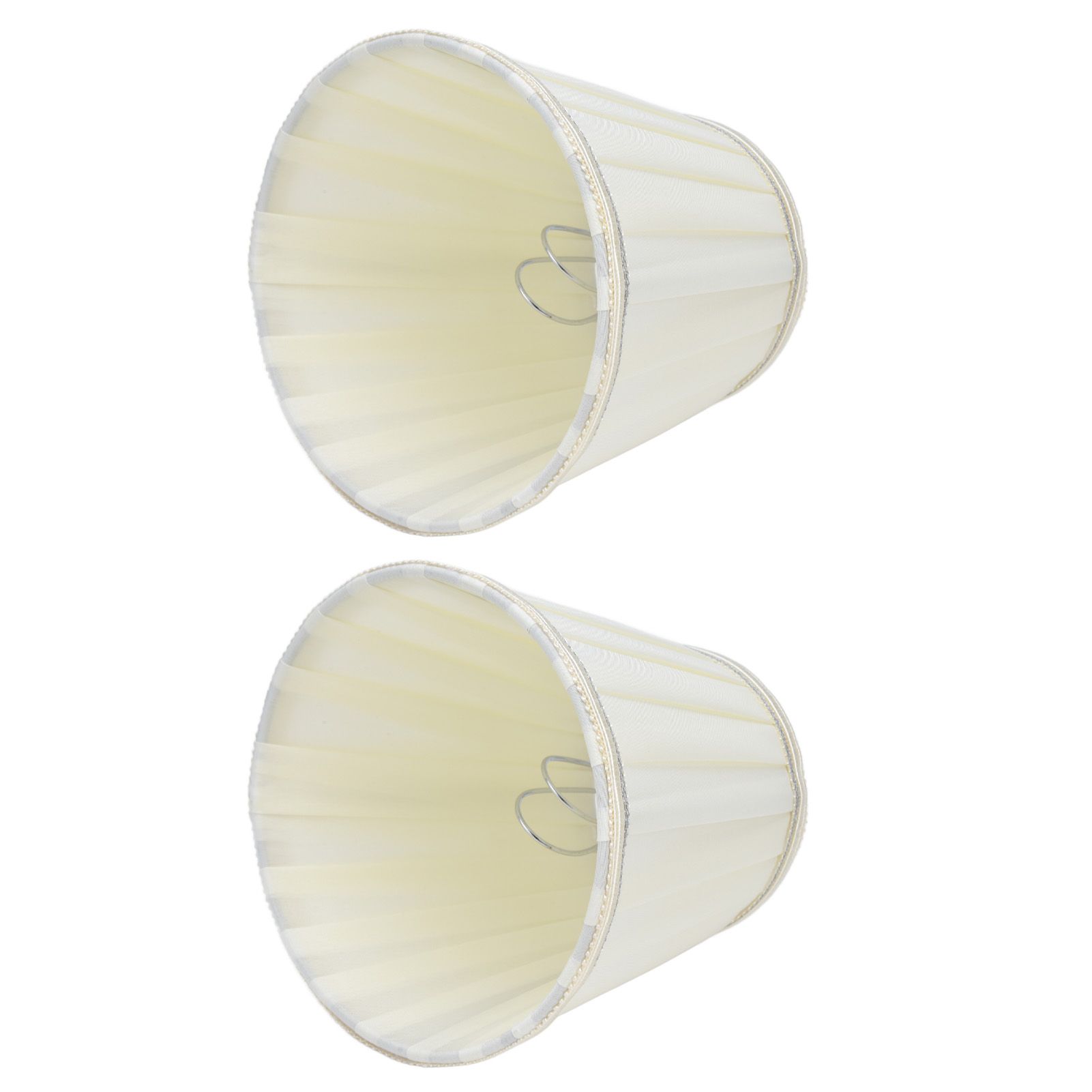 2 Pcs Double Small Lamp Shade Clip On Bulb Comfortable Material Barrel Fabric Lampshade for Table Chandelier Wall LampPX33 - Image 8