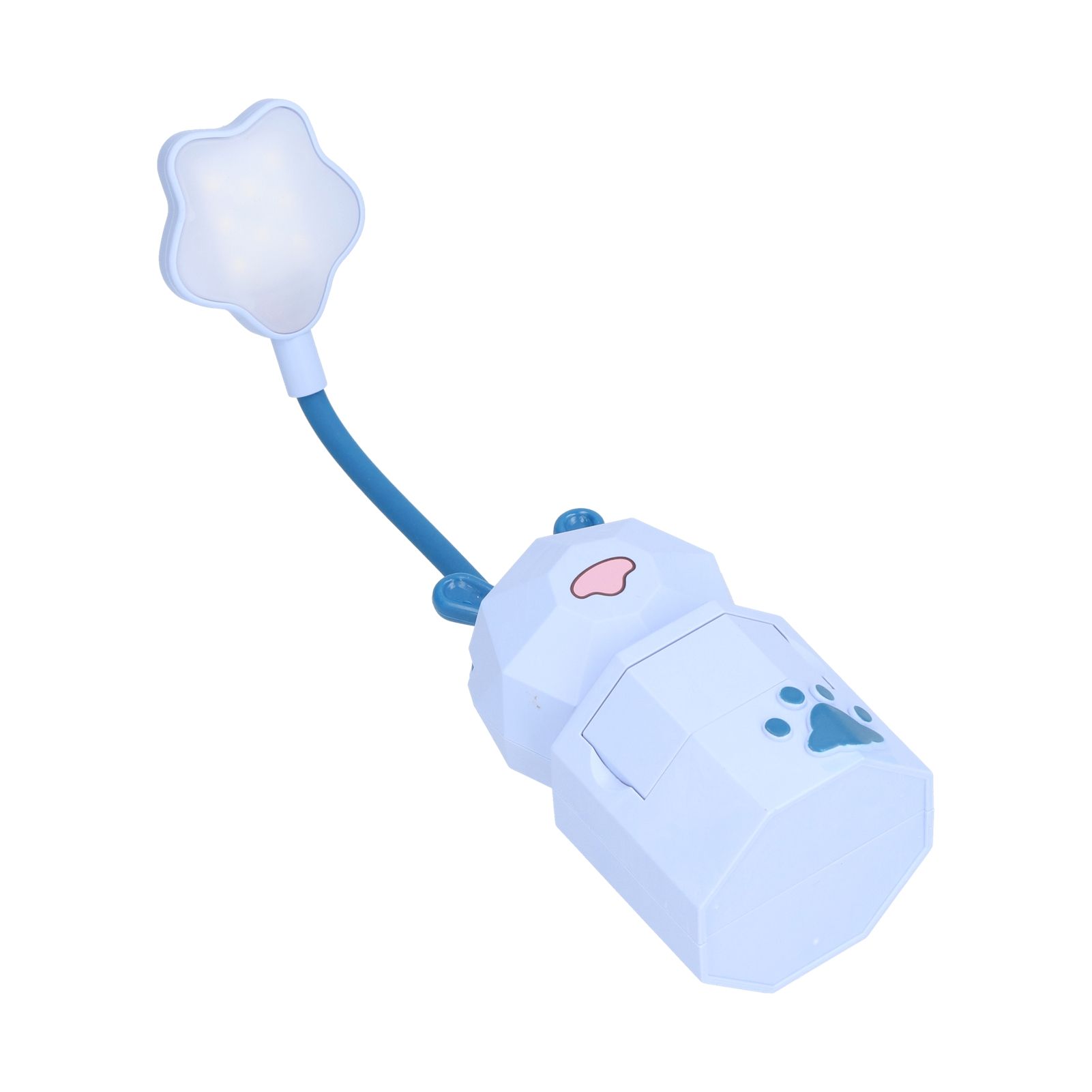 LED Desk Lamp Cartoon Desk Light USB Charging Warm White Light Easy to Operate Student Dormitory Reading Night LightBlue - Image 5