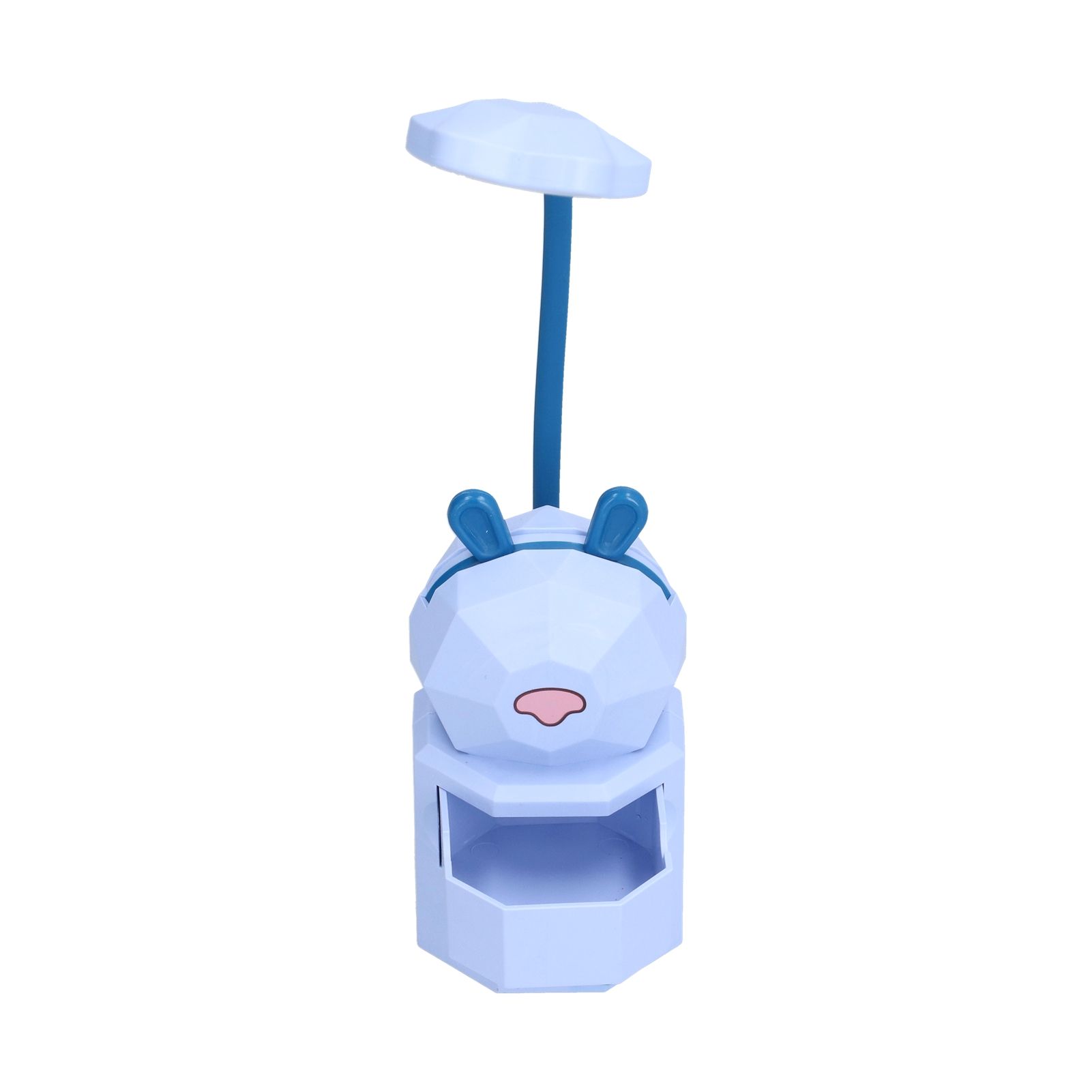 LED Desk Lamp Cartoon Desk Light USB Charging Warm White Light Easy to Operate Student Dormitory Reading Night LightBlue - Image 6