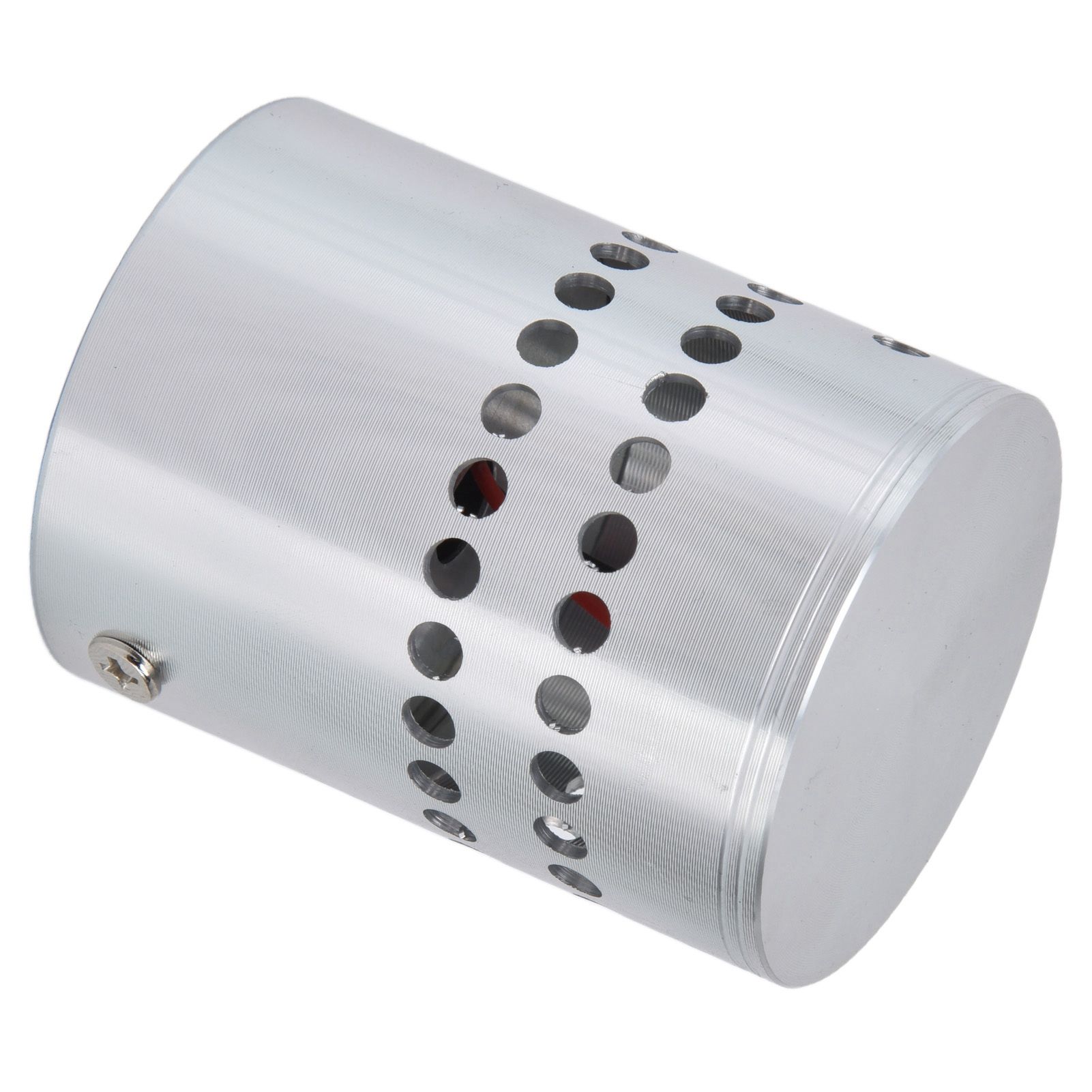 LED Aluminum Spiral Hole Wall Light Corrosion Resistance 3W Dimmable Spiral Lamp for Porch Living RoomBlue - Image 6