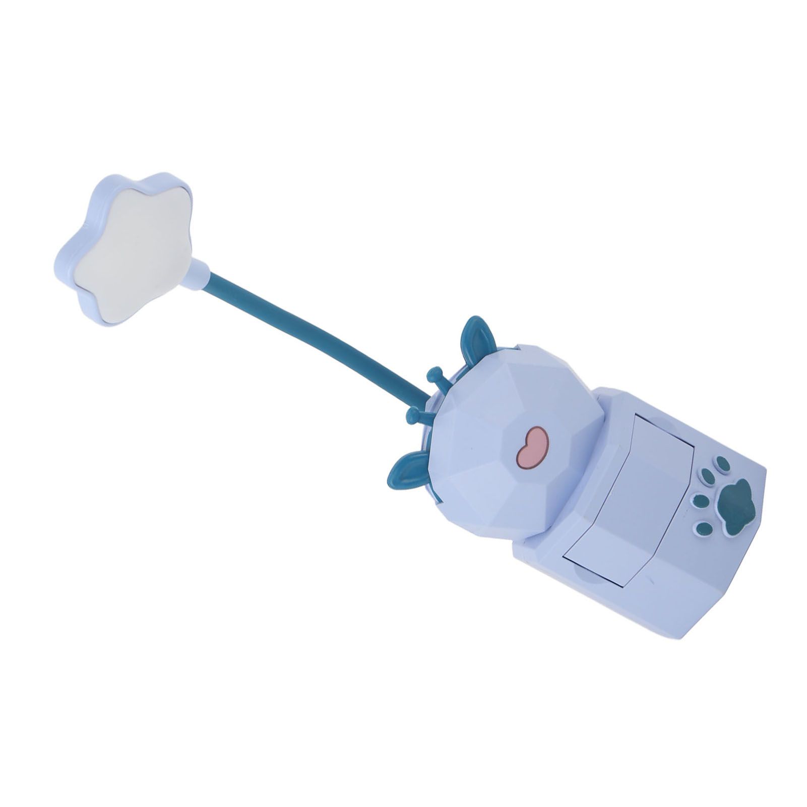 Kids Reading Light Cute Design USB Charging Warm Light 360 Degrees Gooseneck Adjustment Safe Material Kids LampPurple - Image 7