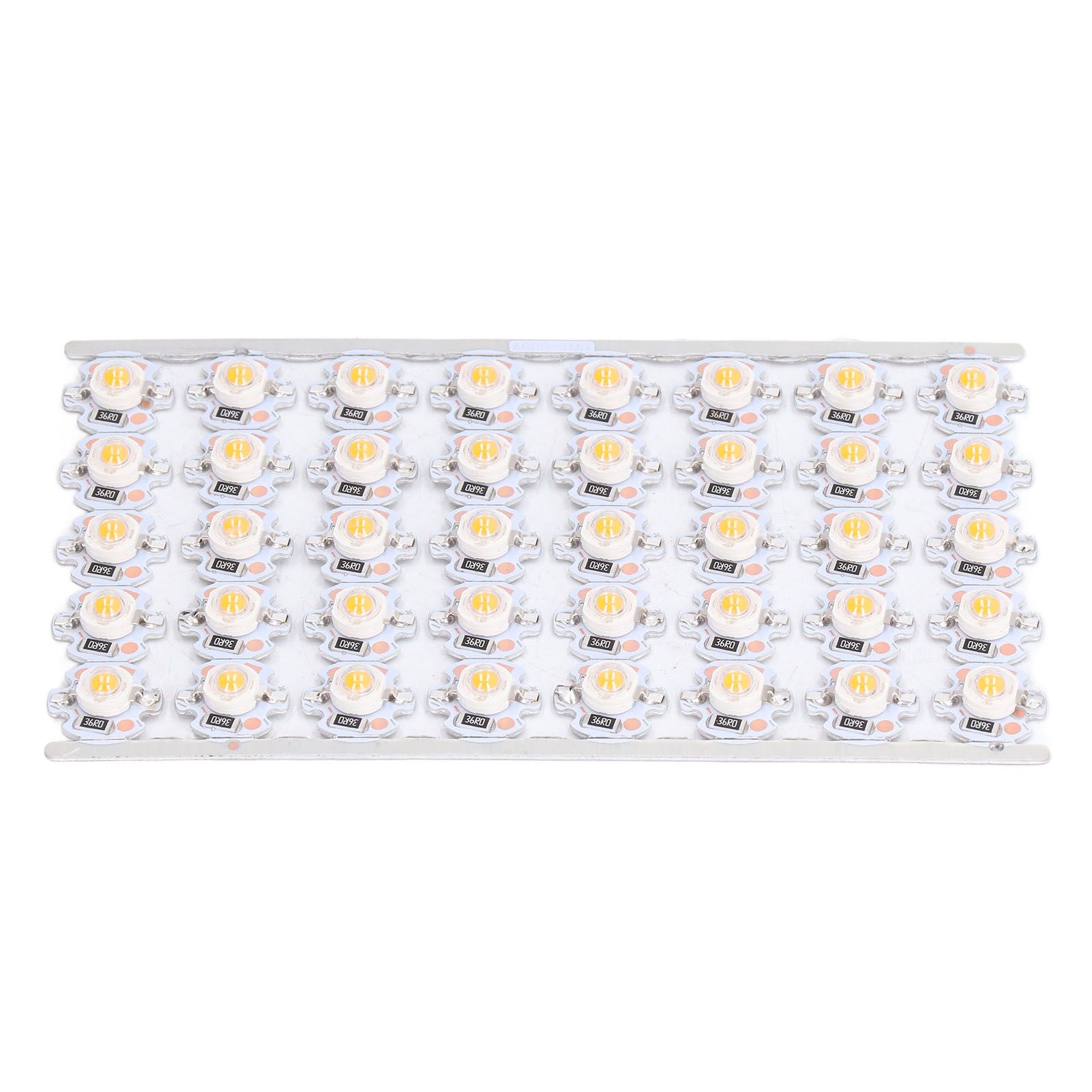 LED Chip Bulb High Brightness Energy Saving DIY Lamp Beads with Aluminum Plate for 1W 12V Headlights Cabinet LightsPink Light - Image 1