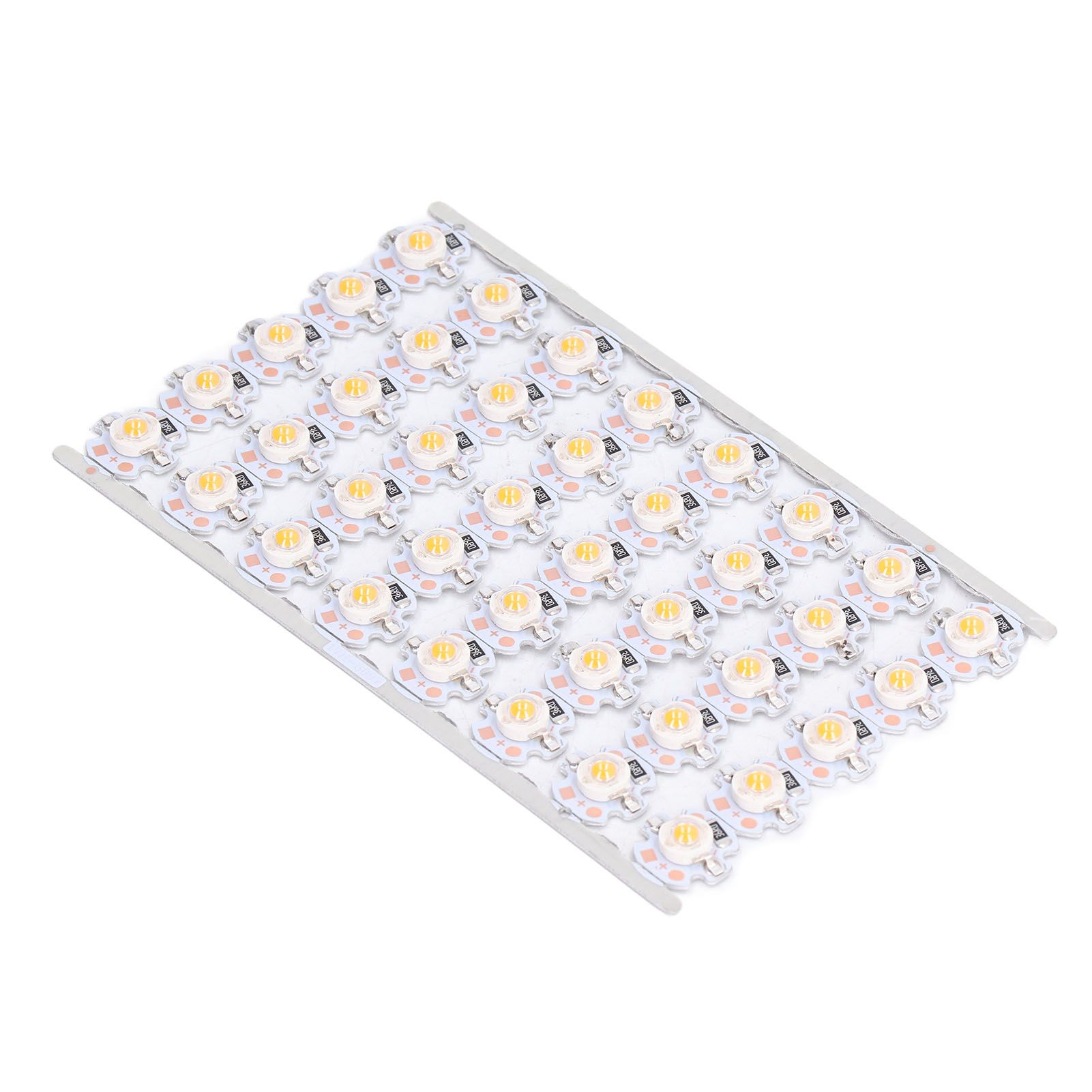 LED Chip Bulb High Brightness Energy Saving DIY Lamp Beads with Aluminum Plate for 1W 12V Headlights Cabinet LightsPink Light - Image 2
