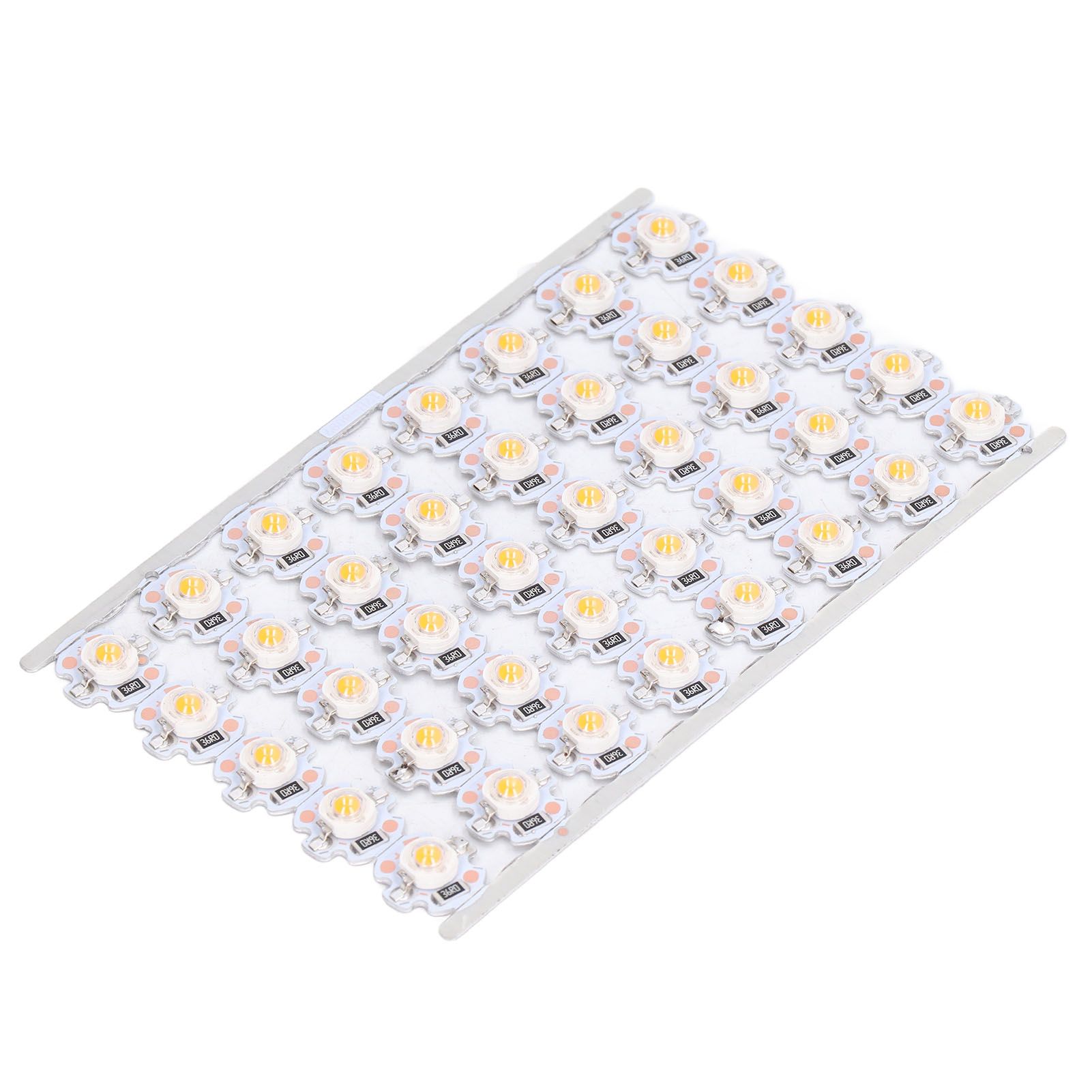 LED Chip Bulb High Brightness Energy Saving DIY Lamp Beads with Aluminum Plate for 1W 12V Headlights Cabinet LightsPink Light - Image 5