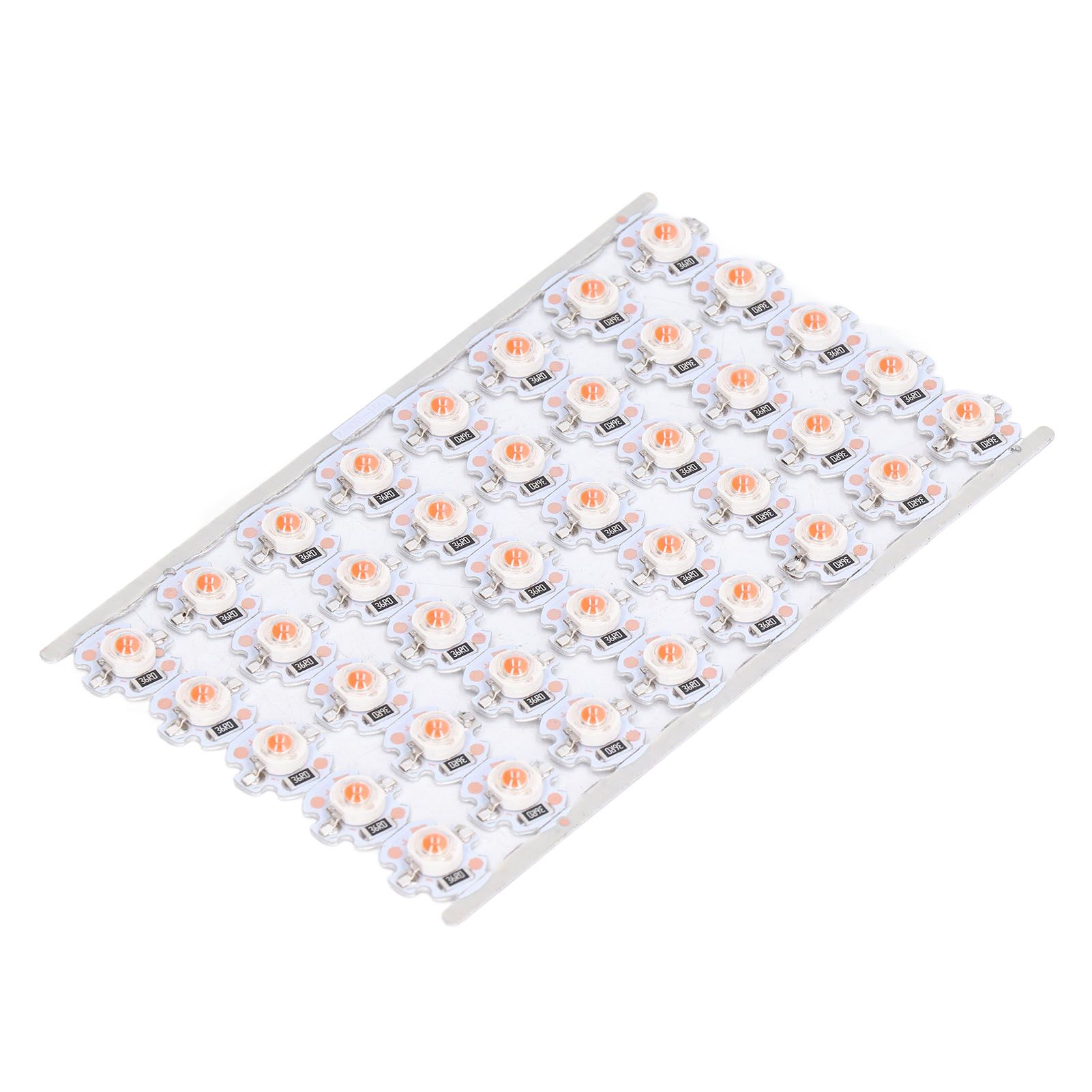 LED Chip Bulb High Brightness Energy Saving DIY Lamp Beads with Aluminum Plate for 1W 12V Headlights Cabinet LightsRed Light - Image 2