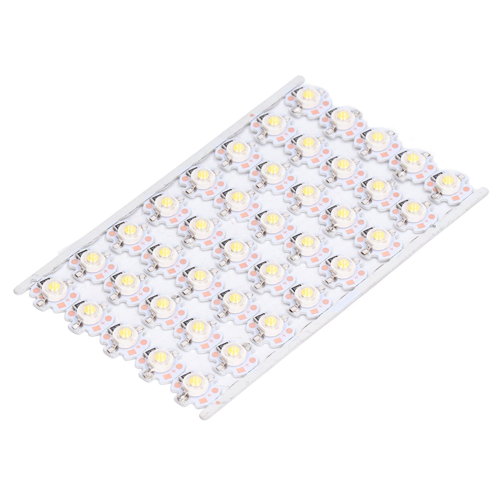 LED Chip Bulb High Brightness Energy Saving DIY Lamp Beads with Aluminum Plate for 1W 12V Headlights Cabinet LightsWarm Light - Image 3