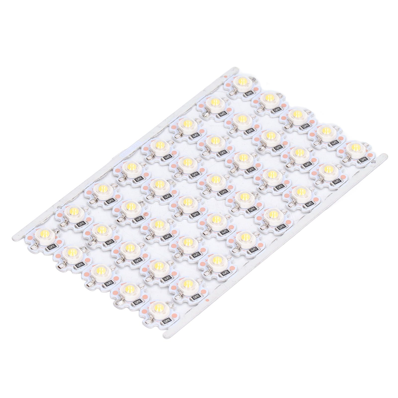 LED Chip Bulb High Brightness Energy Saving DIY Lamp Beads with Aluminum Plate for 1W 12V Headlights Cabinet LightsWarm Light - Image 4