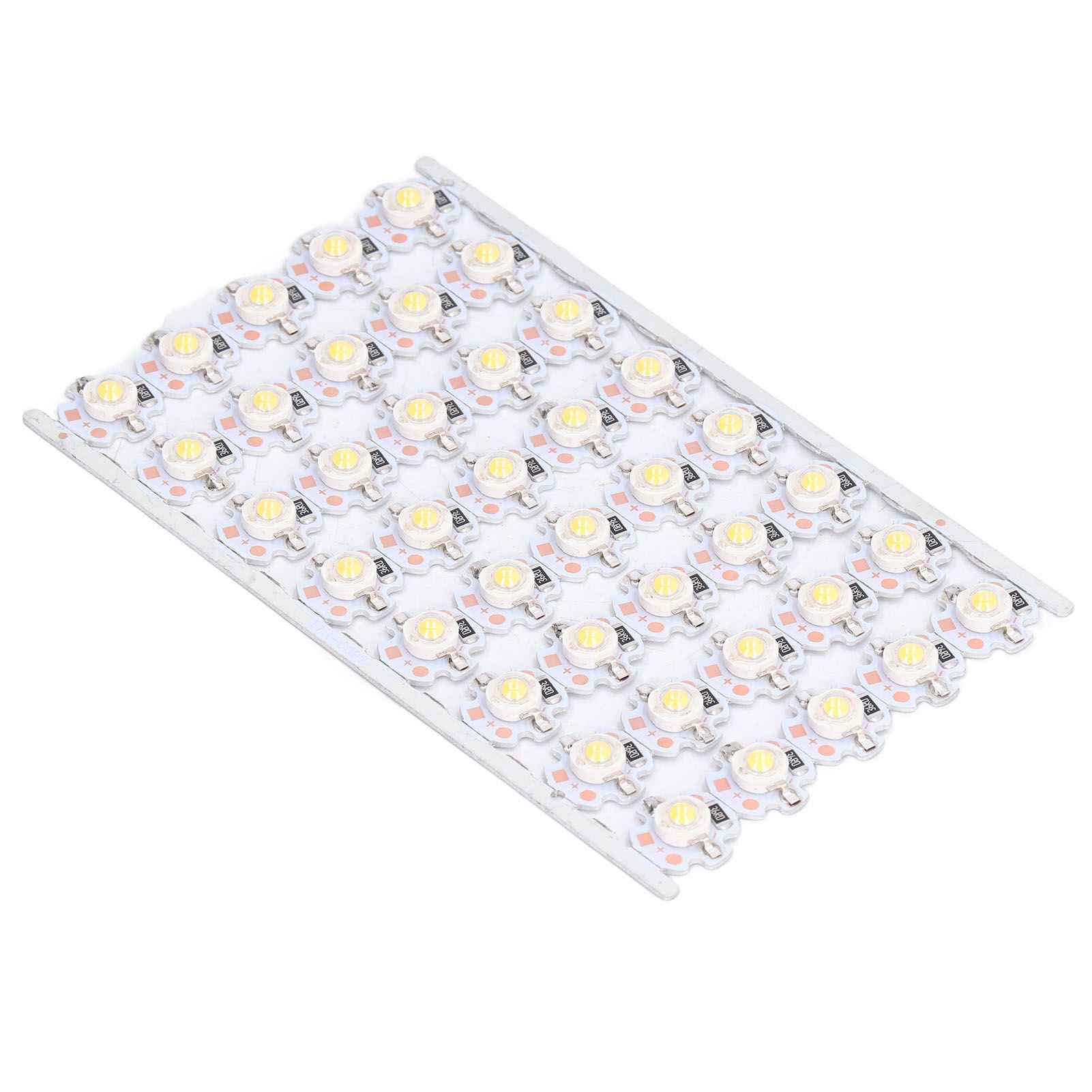 LED Chip Bulb High Brightness Energy Saving DIY Lamp Beads with Aluminum Plate for 1W 12V Headlights Cabinet LightsWarm Light - Image 6