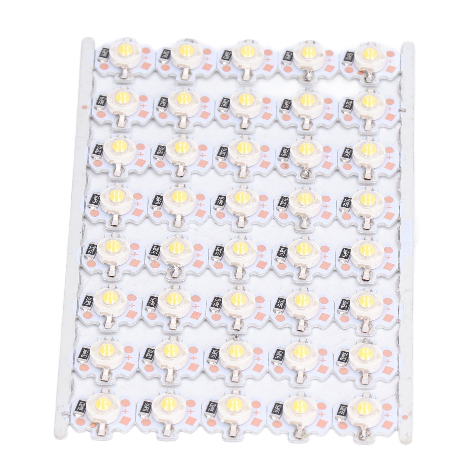 LED Chip Bulb High Brightness Energy Saving DIY Lamp Beads with Aluminum Plate for 1W 12V Headlights Cabinet LightsWarm Light - Image 7