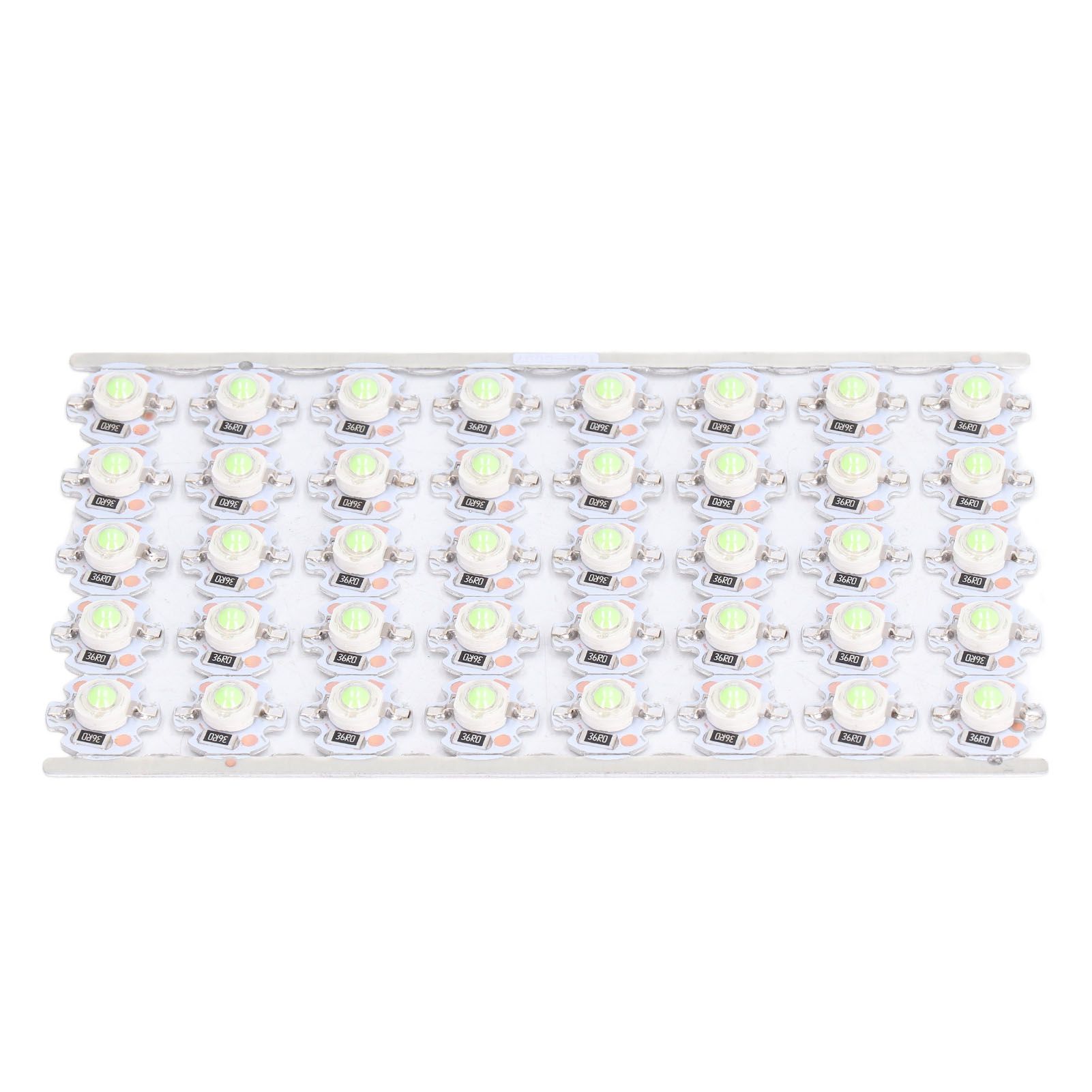 LED Chip Bulb High Brightness Energy Saving DIY Lamp Beads with Aluminum Plate for 1W 12V Headlights Cabinet LightsGreen Light - Image 7