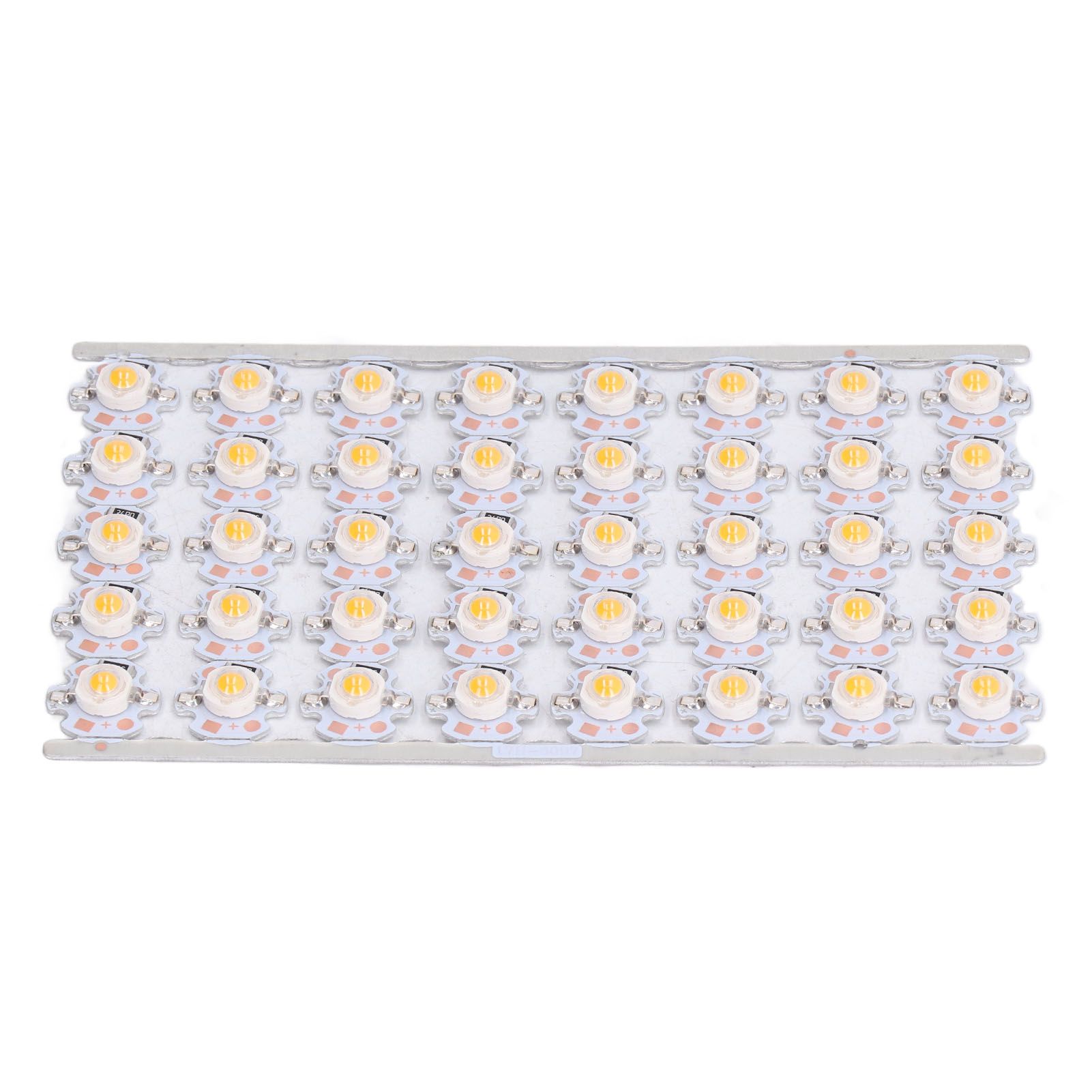 LED Chip Bulb High Brightness Energy Saving DIY Lamp Beads with Aluminum Plate for 1W 12V Headlights Cabinet LightsYellow Light - Image 2