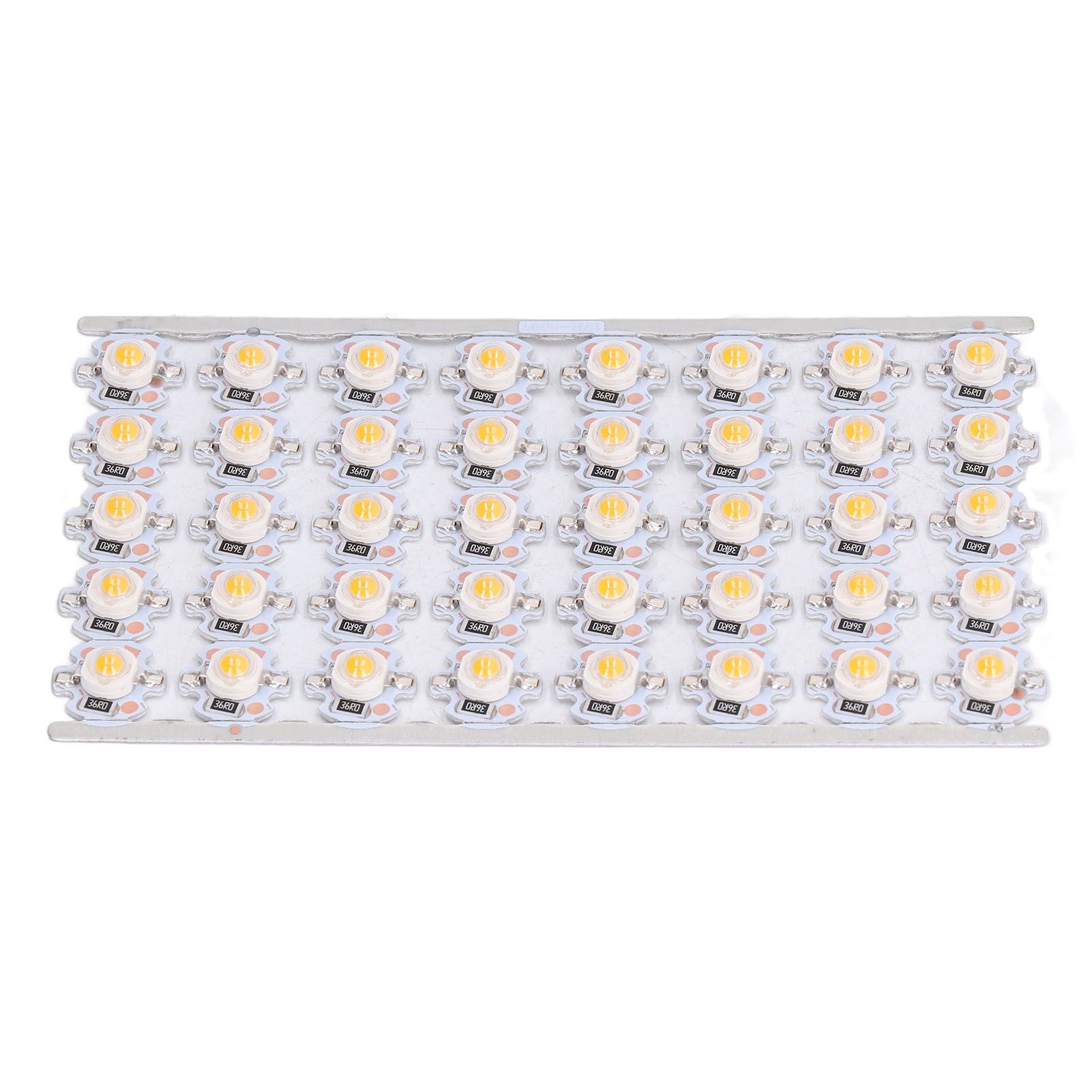 LED Chip Bulb High Brightness Energy Saving DIY Lamp Beads with Aluminum Plate for 1W 12V Headlights Cabinet LightsYellow Light - Image 3