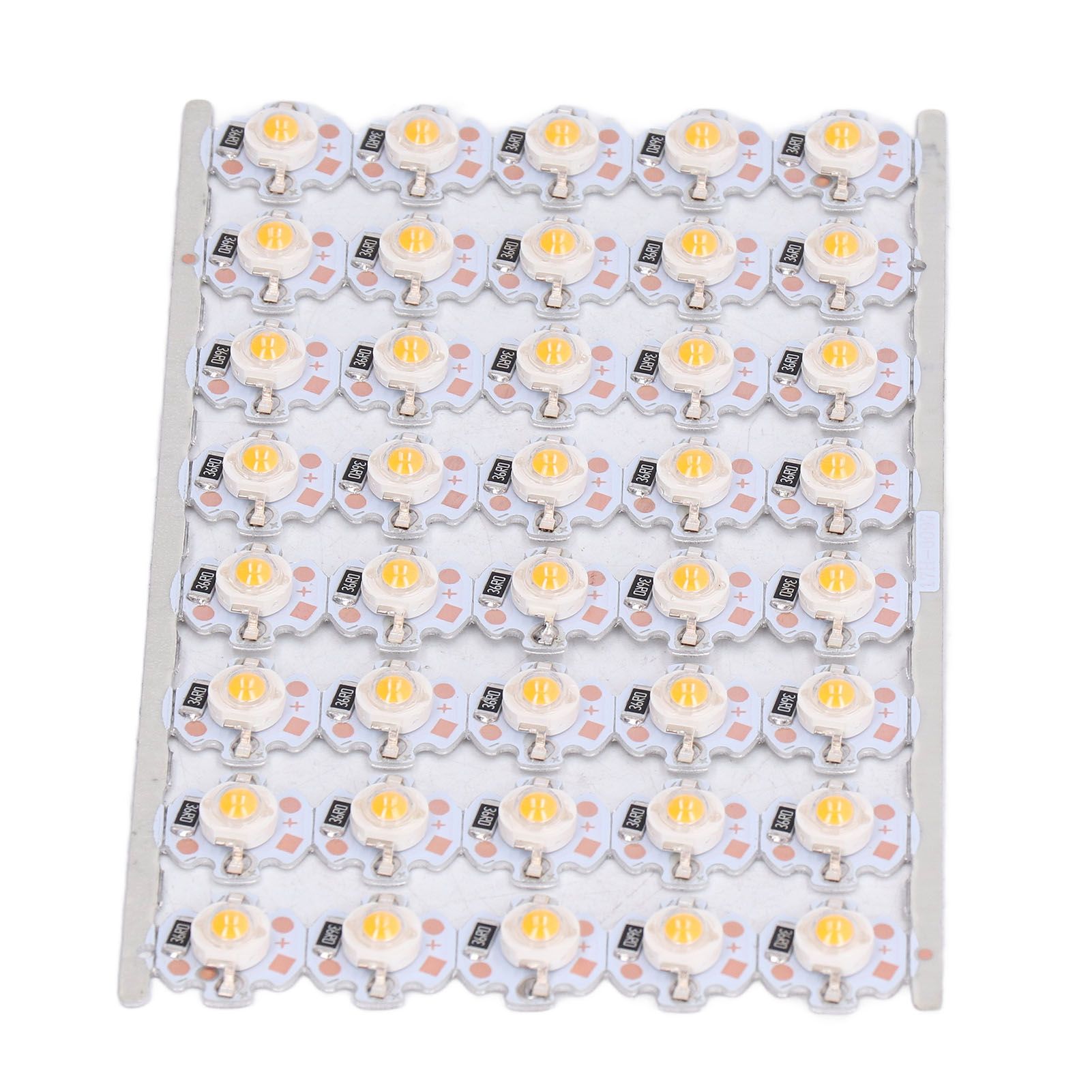 LED Chip Bulb High Brightness Energy Saving DIY Lamp Beads with Aluminum Plate for 1W 12V Headlights Cabinet LightsYellow Light - Image 4